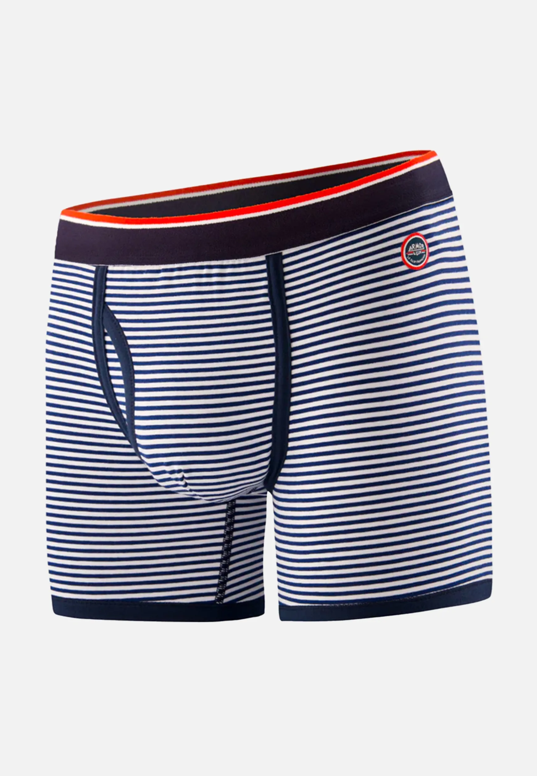 Le slip français Boxer en coton LSF x Armor Lux-Le Petit Minou Raye<Homme Collaboration Armor Lux ⚓ | Boxers