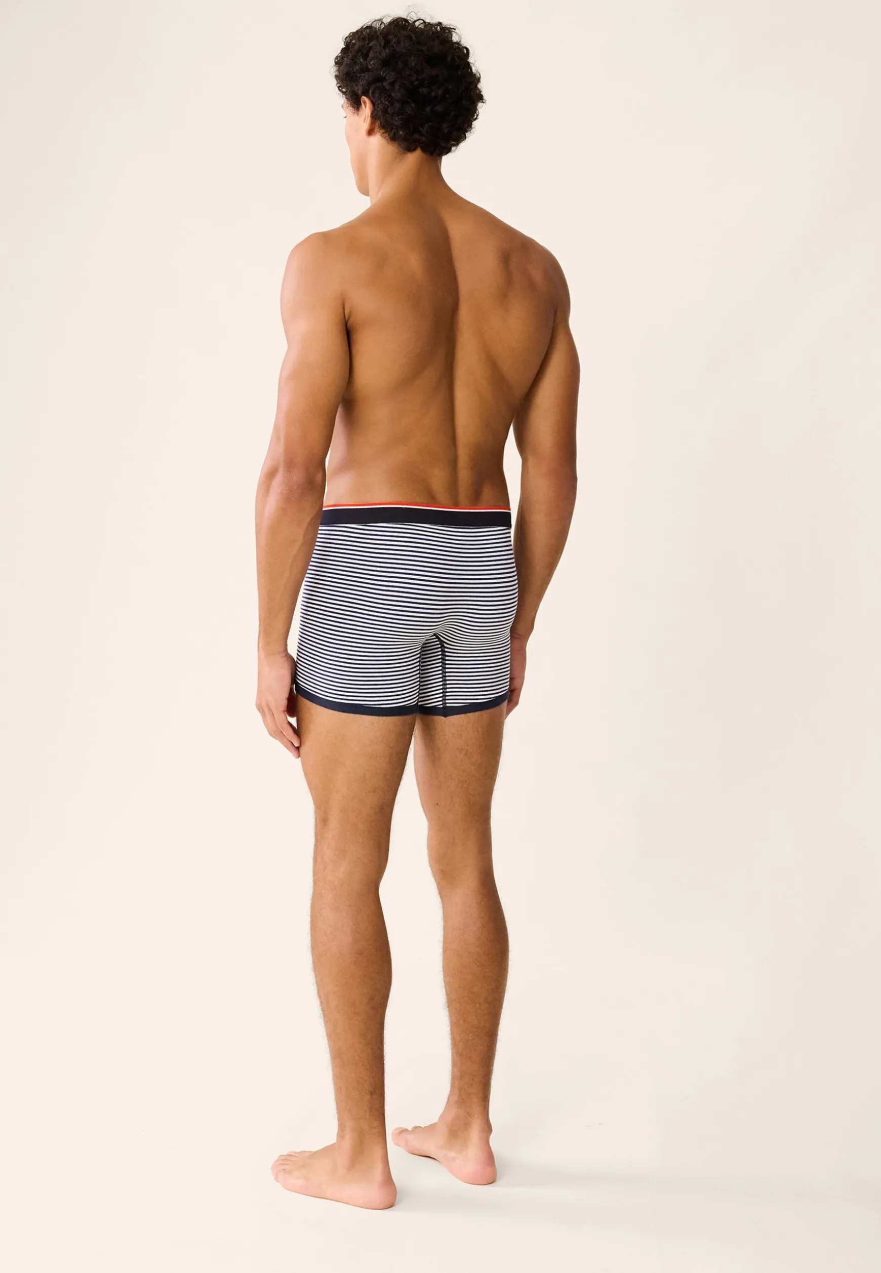 Le slip français Boxer en coton LSF x Armor Lux-Le Petit Minou Raye<Homme Collaboration Armor Lux ⚓ | Boxers