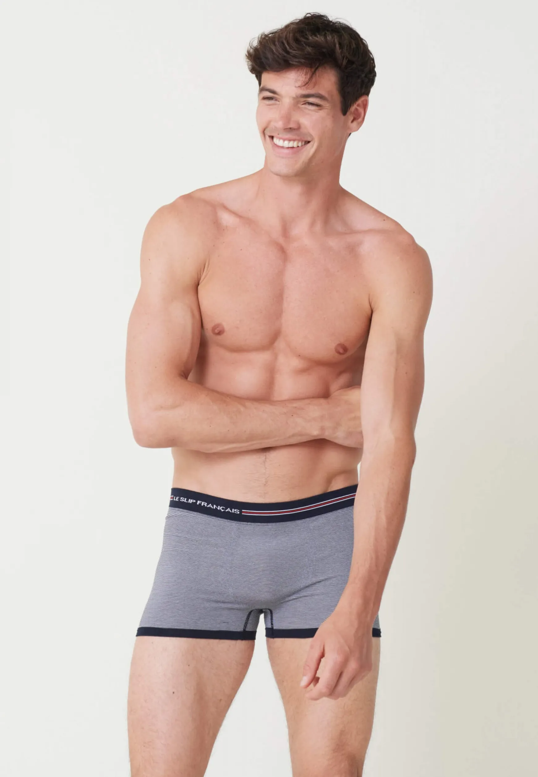 Le slip français Boxer en coton sans couture-Christian Marinière<Homme Boxers | Boxers