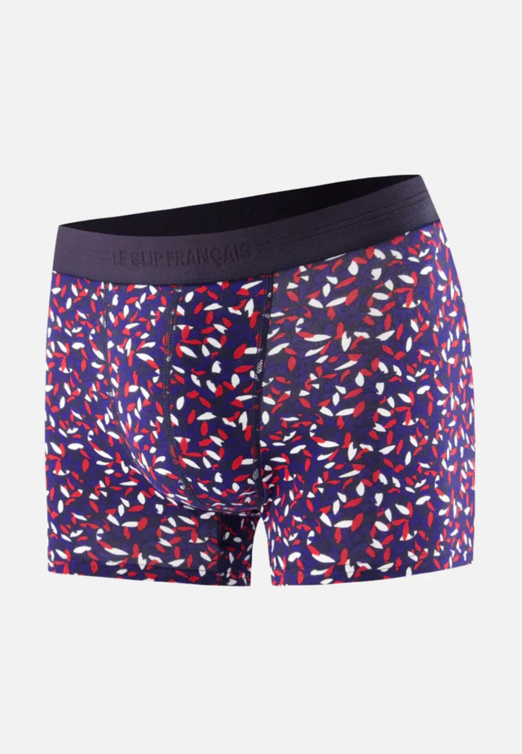 Le slip français Boxer en coton-Marius Imprimé Gavotte Marine Indigo<Homme Boxers | Boxers