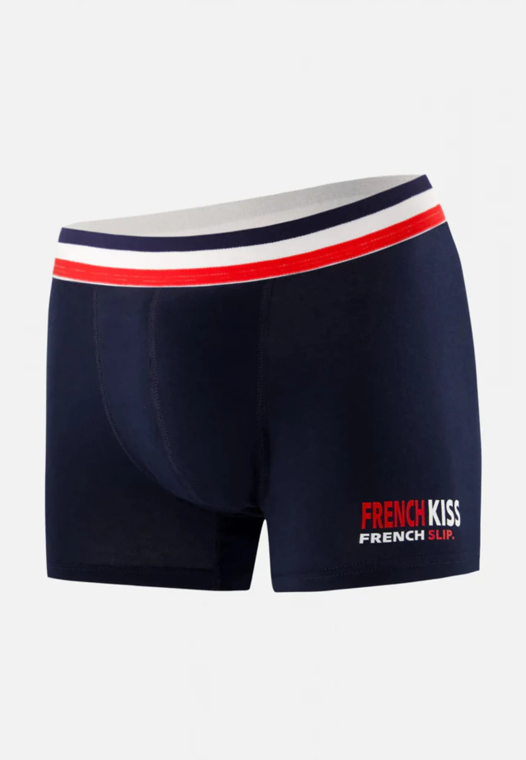 Le slip français Boxer en coton-Marius Marine French Kiss<Homme Boxers | Boxers