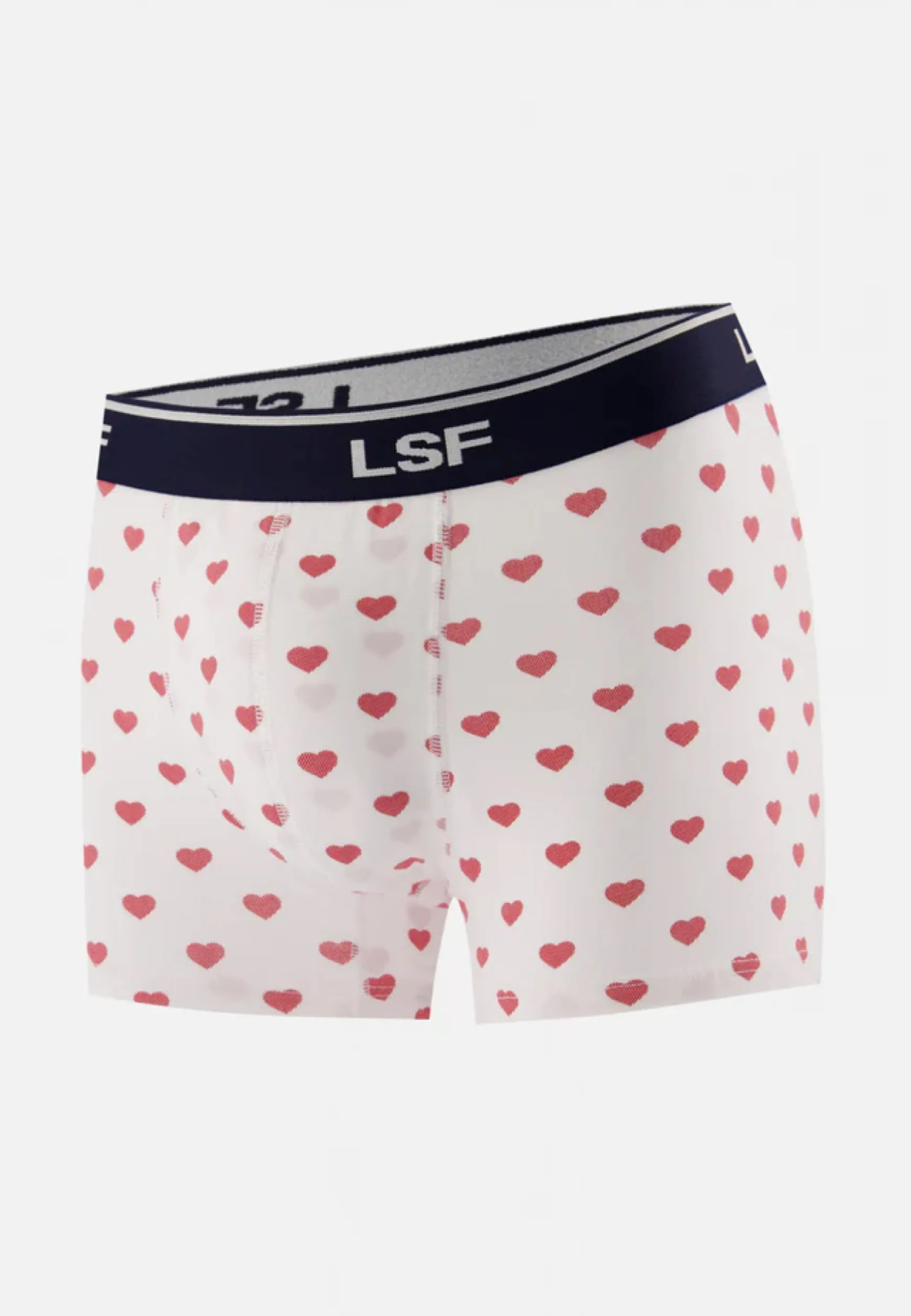 Le slip français Boxer en coton-Marius Petit Coeur Rouge<Homme Boxers | Boxers