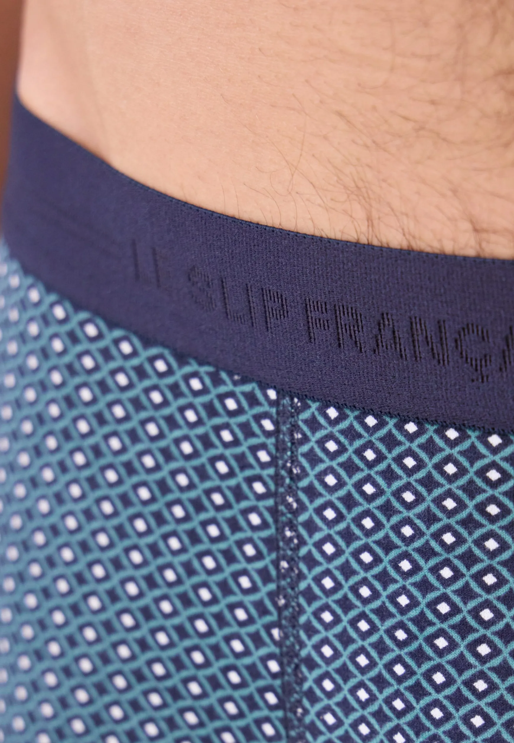 Le slip français Boxer en coton-Marius caviar<Homme Boxers | Boxers