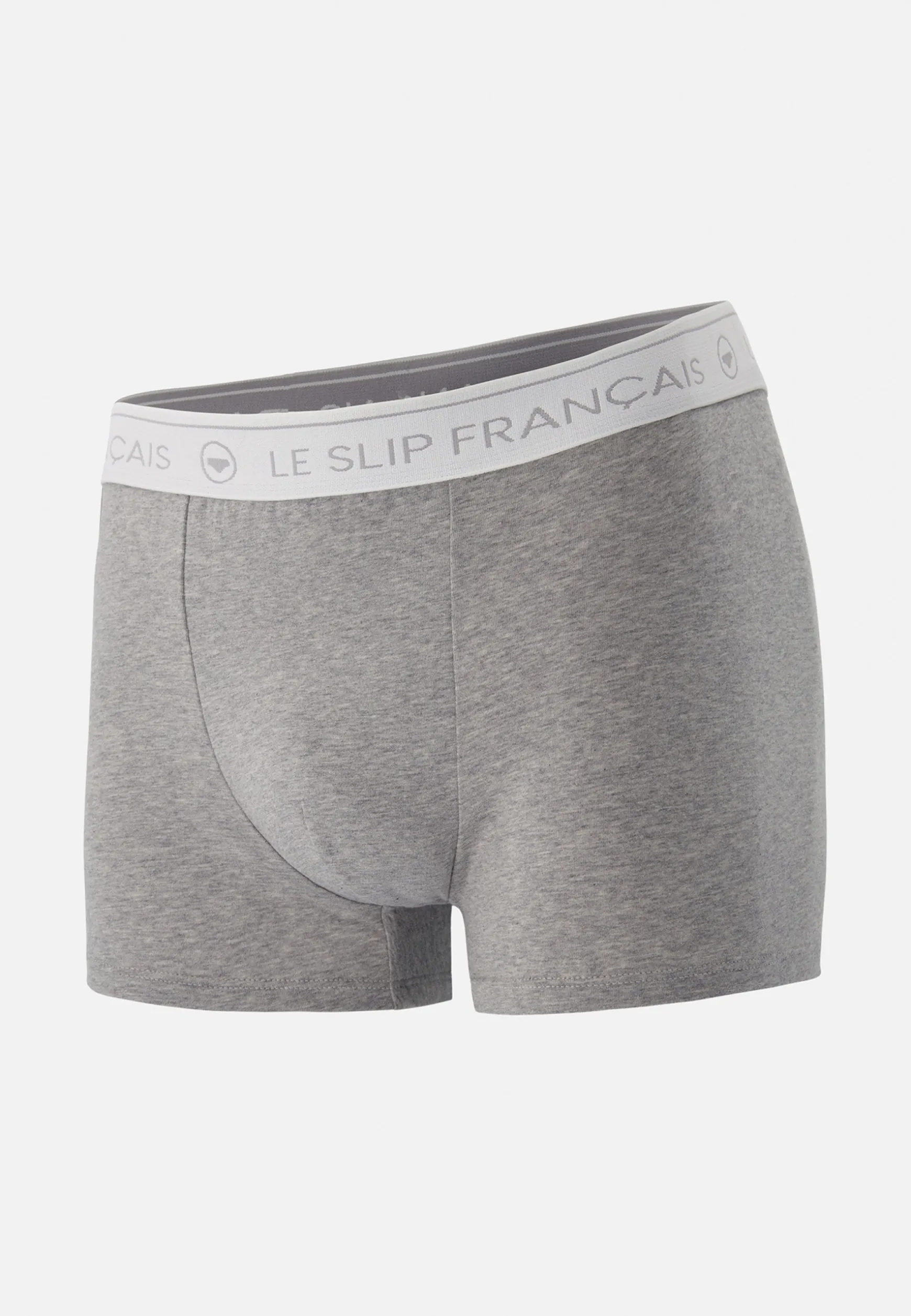 Le slip français Boxer en coton-Redoutable Chiné<Homme Broderie 🪡 | Boxers