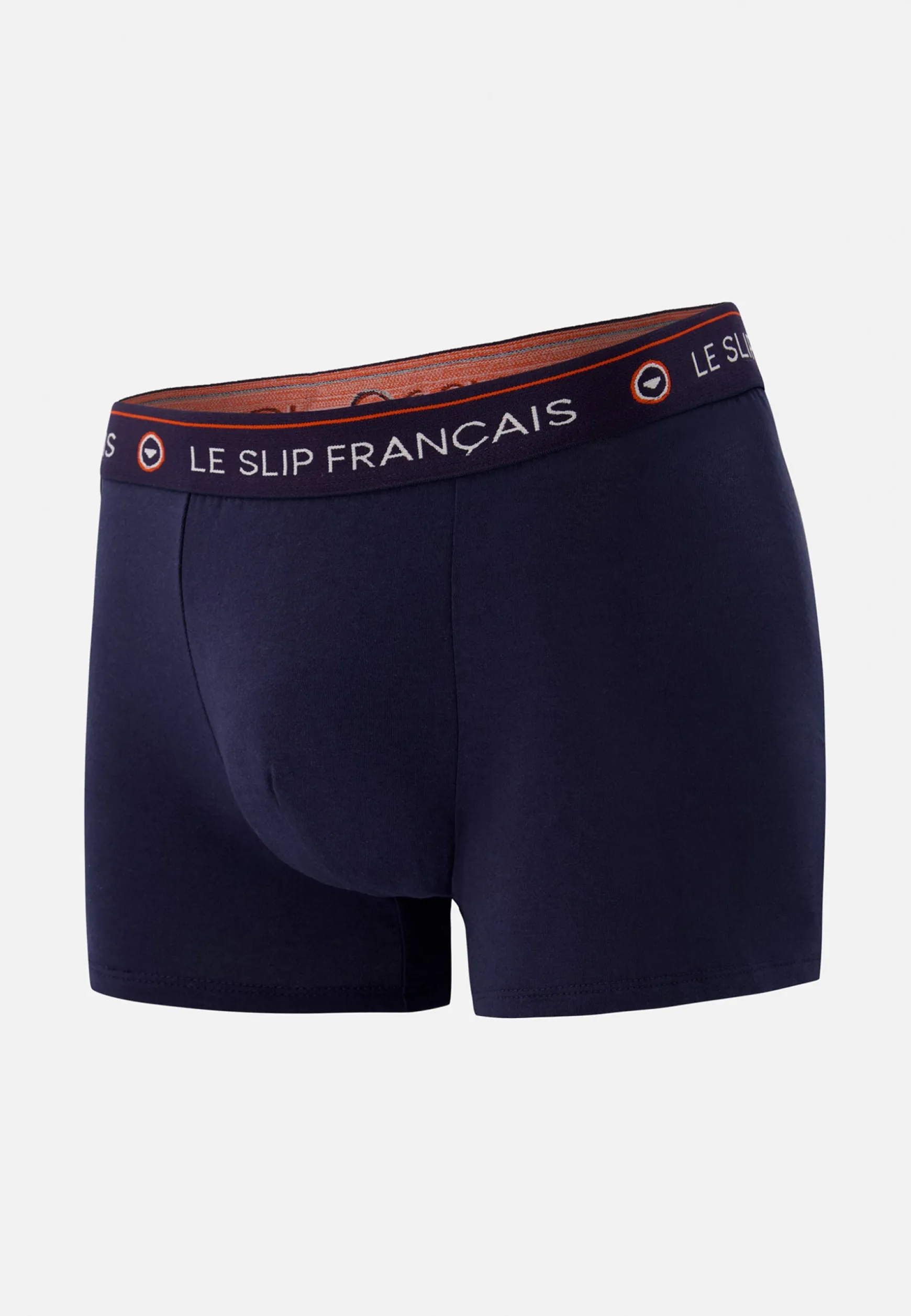 Le slip français Boxer en coton-Redoutable Marine<Homme Broderie 🪡 | Boxers