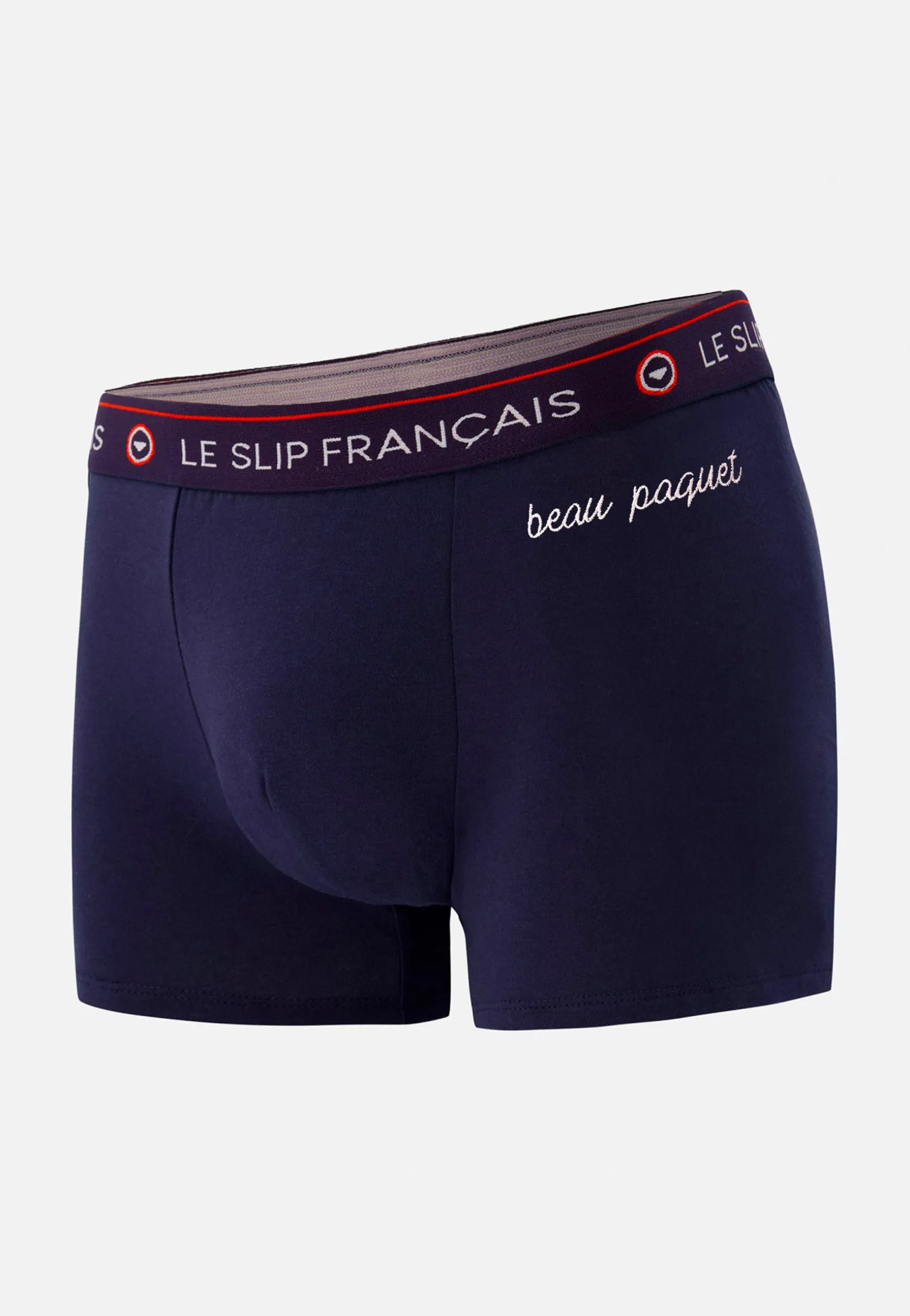 Le slip français Boxer en coton-Redoutable Marine Beau Paquet<Homme Collection Cadeaux | Boxers