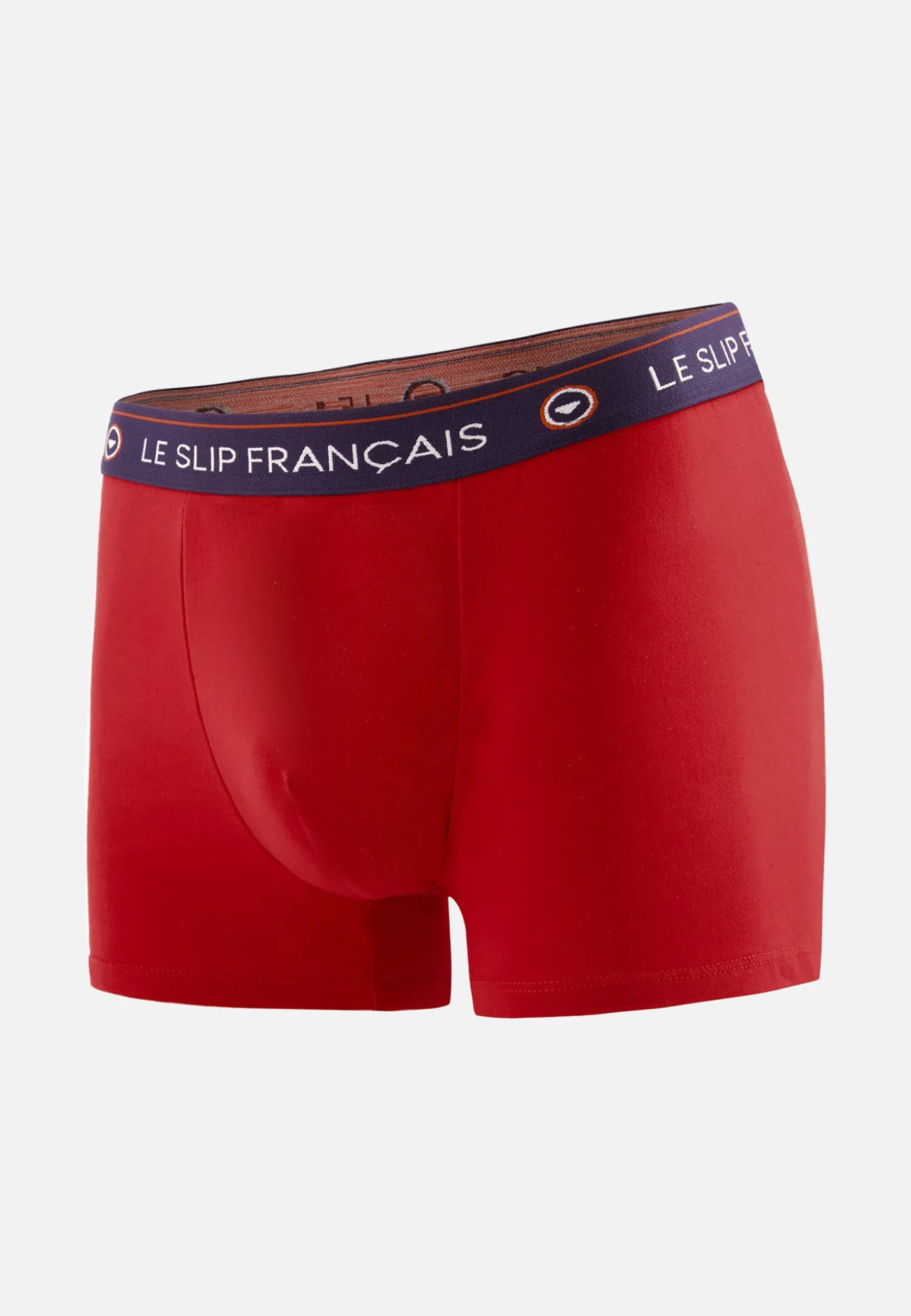 Le slip français Boxer en coton-Redoutable Cerise<Homme Broderie 🪡 | Boxers