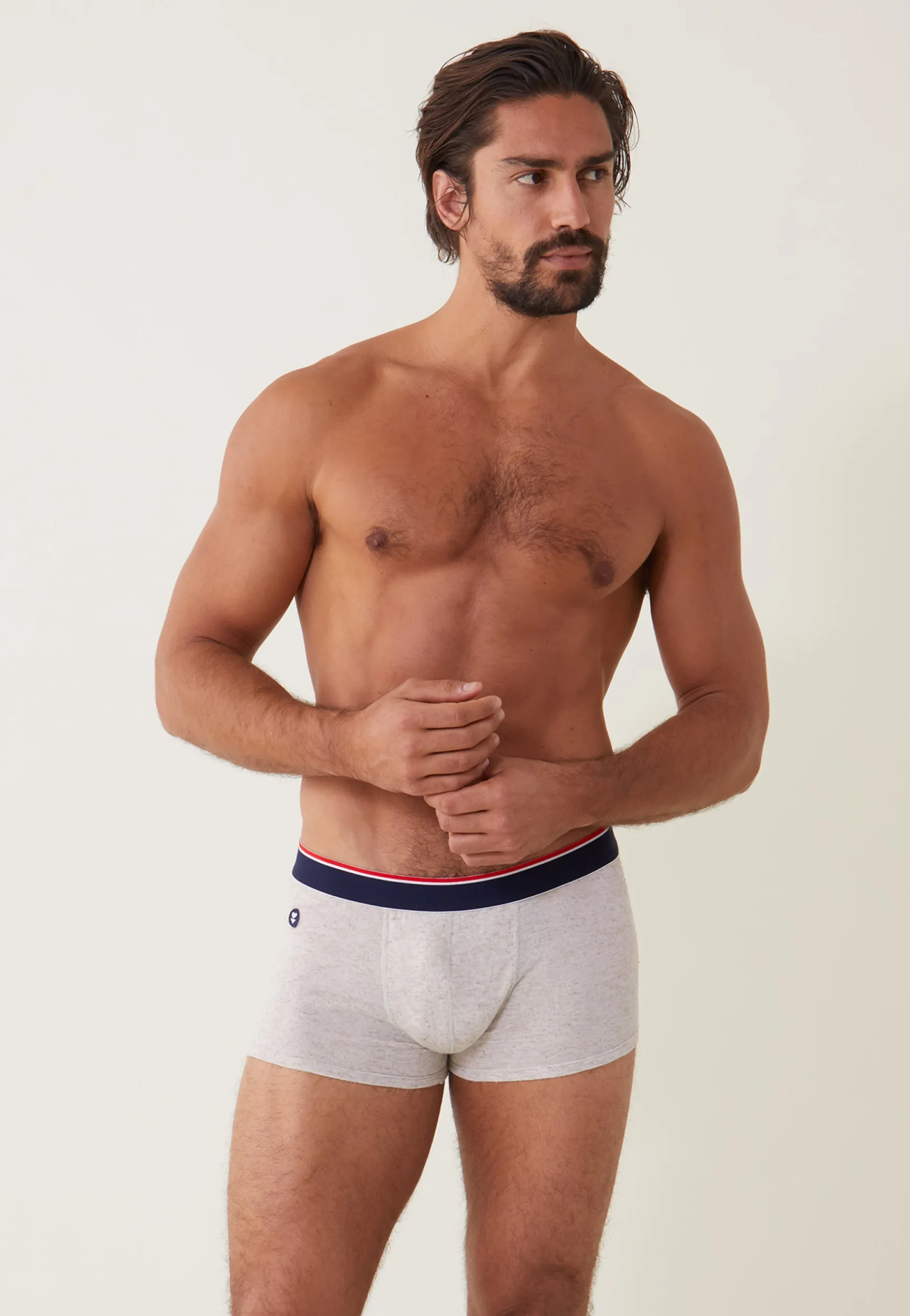 Le slip français Boxer en lyocell et chanvre-Denis Naturel<Homme Boxers | Boxers