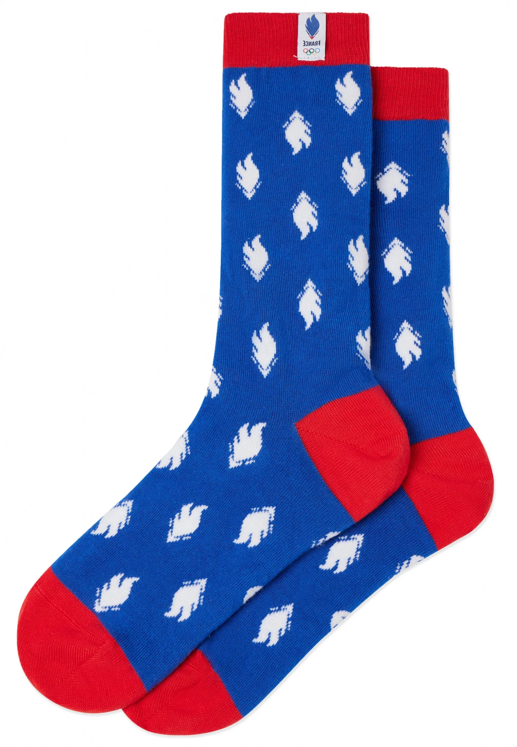 Le slip français Chaussettes mi-hautes mixtes en coton-Lucas Coq<Homme Chaussettes En Coton | Chaussettes En Coton