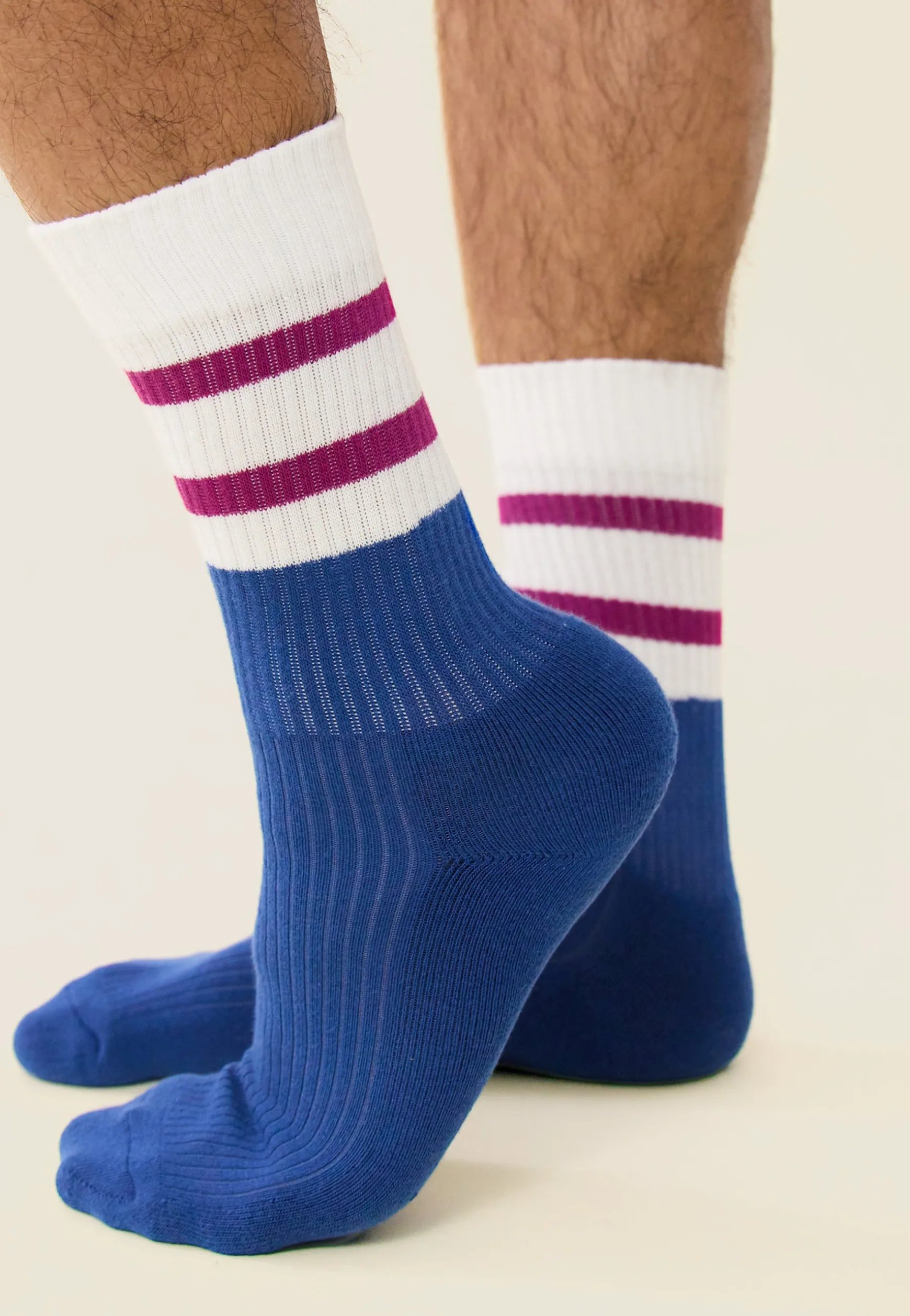 Le slip français Chaussettes mi-hautes-Wilfried Bloc Acier Betterave<Homme Chaussettes De Sport | Chaussettes De Sport