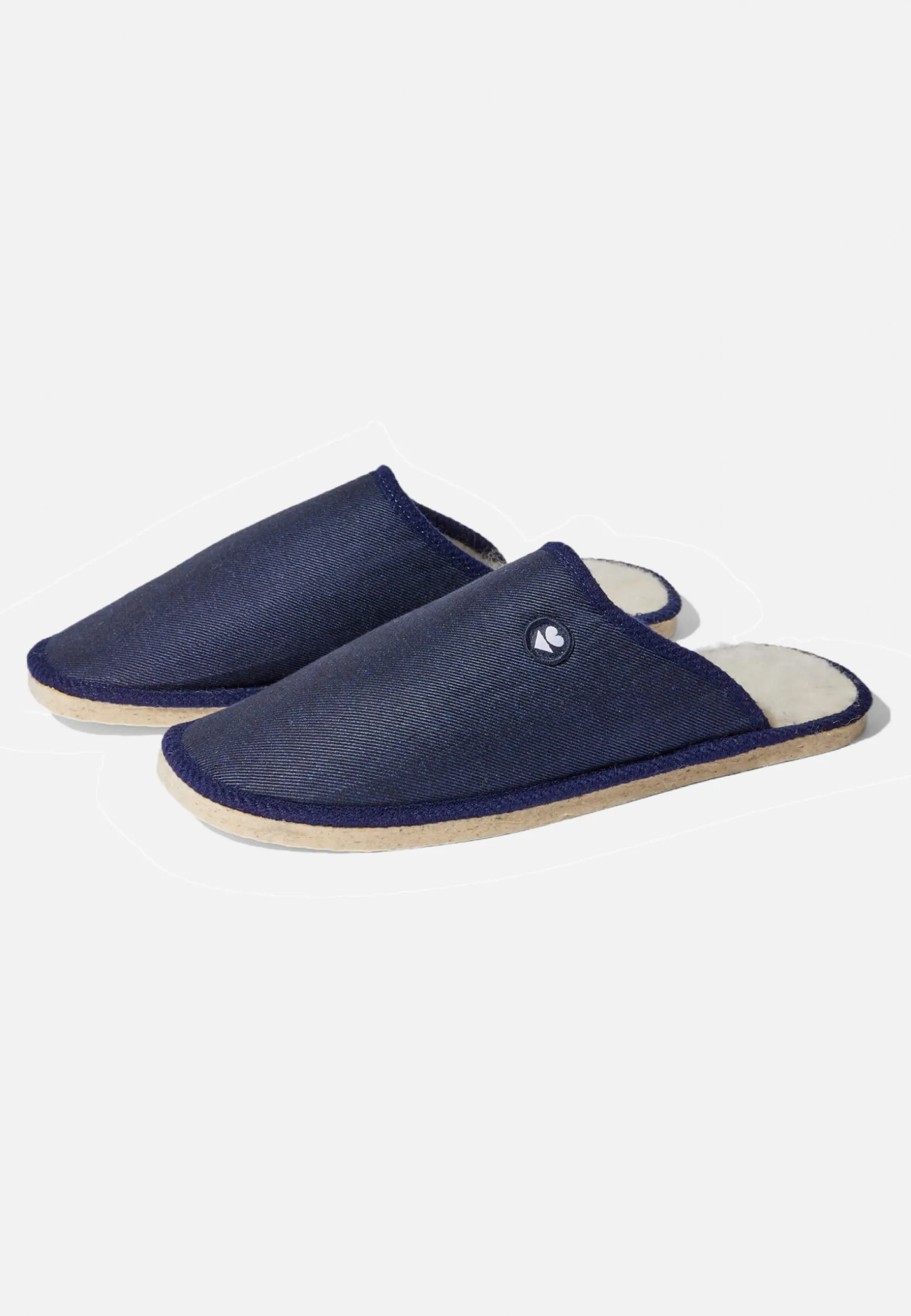 Le slip français Chaussons d'intérieur-Balthazar Indigo<Homme Chaussons | Chaussons