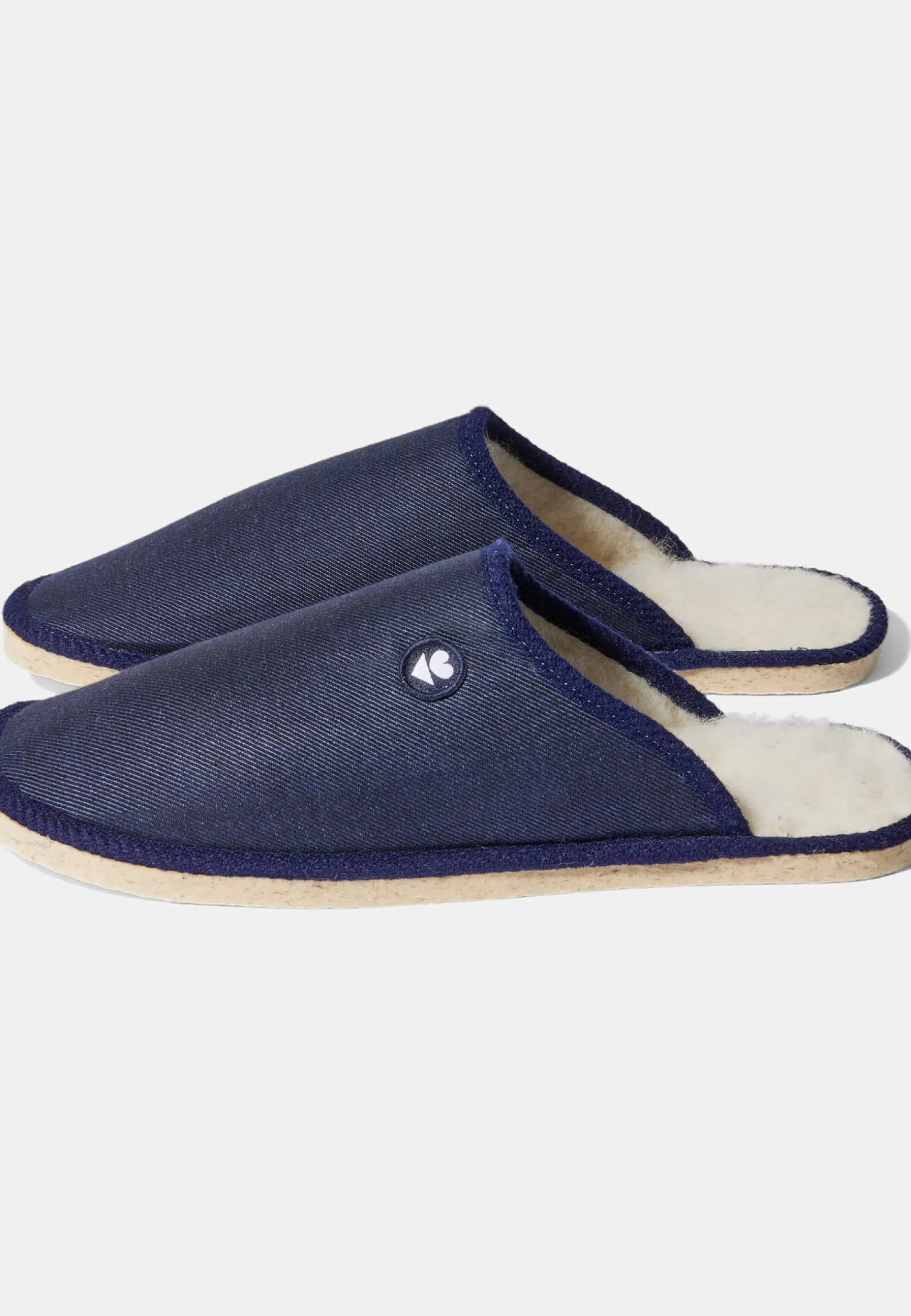 Le slip français Chaussons d'intérieur-Balthazar Indigo<Homme Chaussons | Chaussons