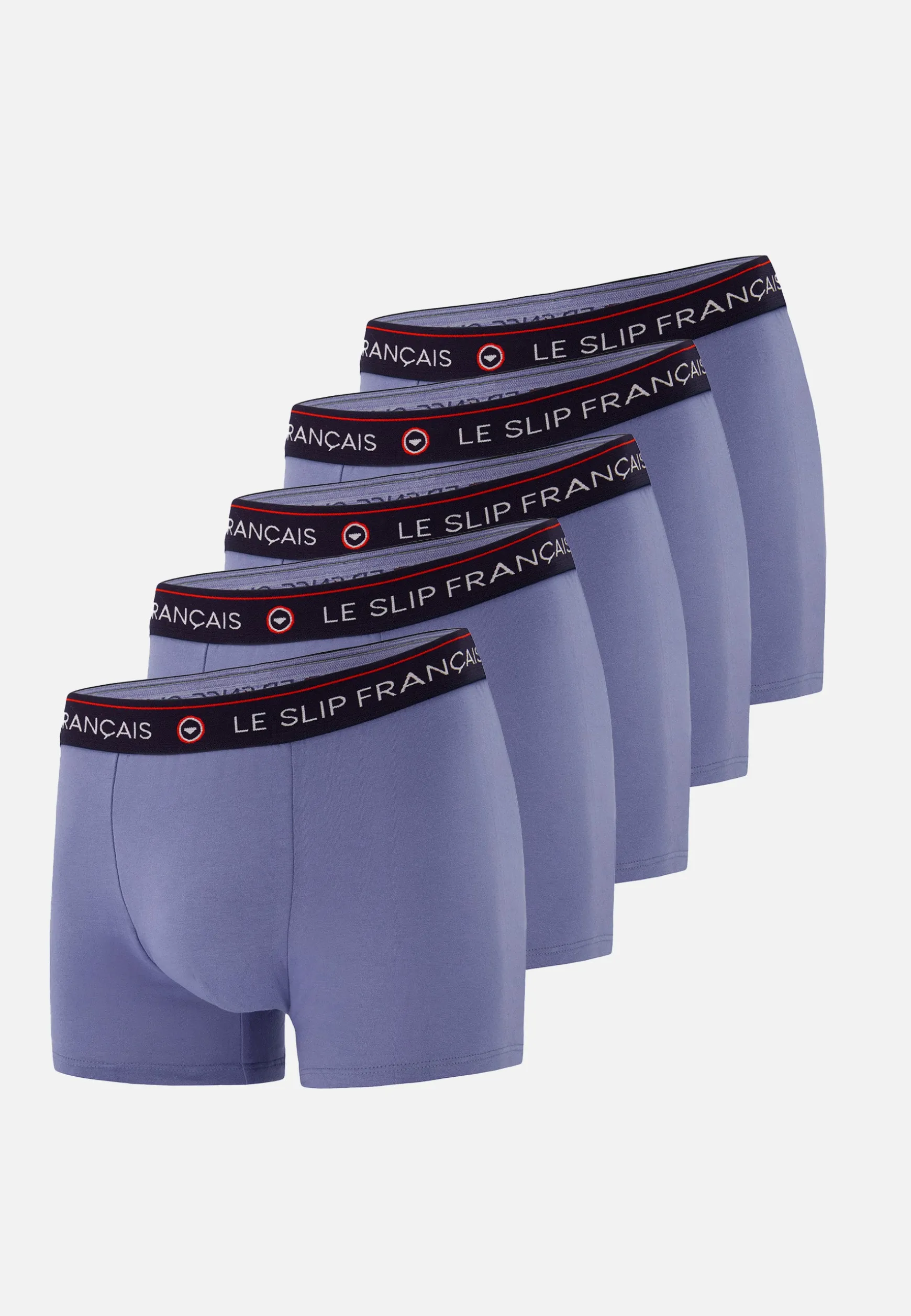 Le slip français Cinquo de boxers en coton-Pack Cinquo Boxer Redoutable Jean<Homme Packs De Boxers | Packs Sous-Vêtements