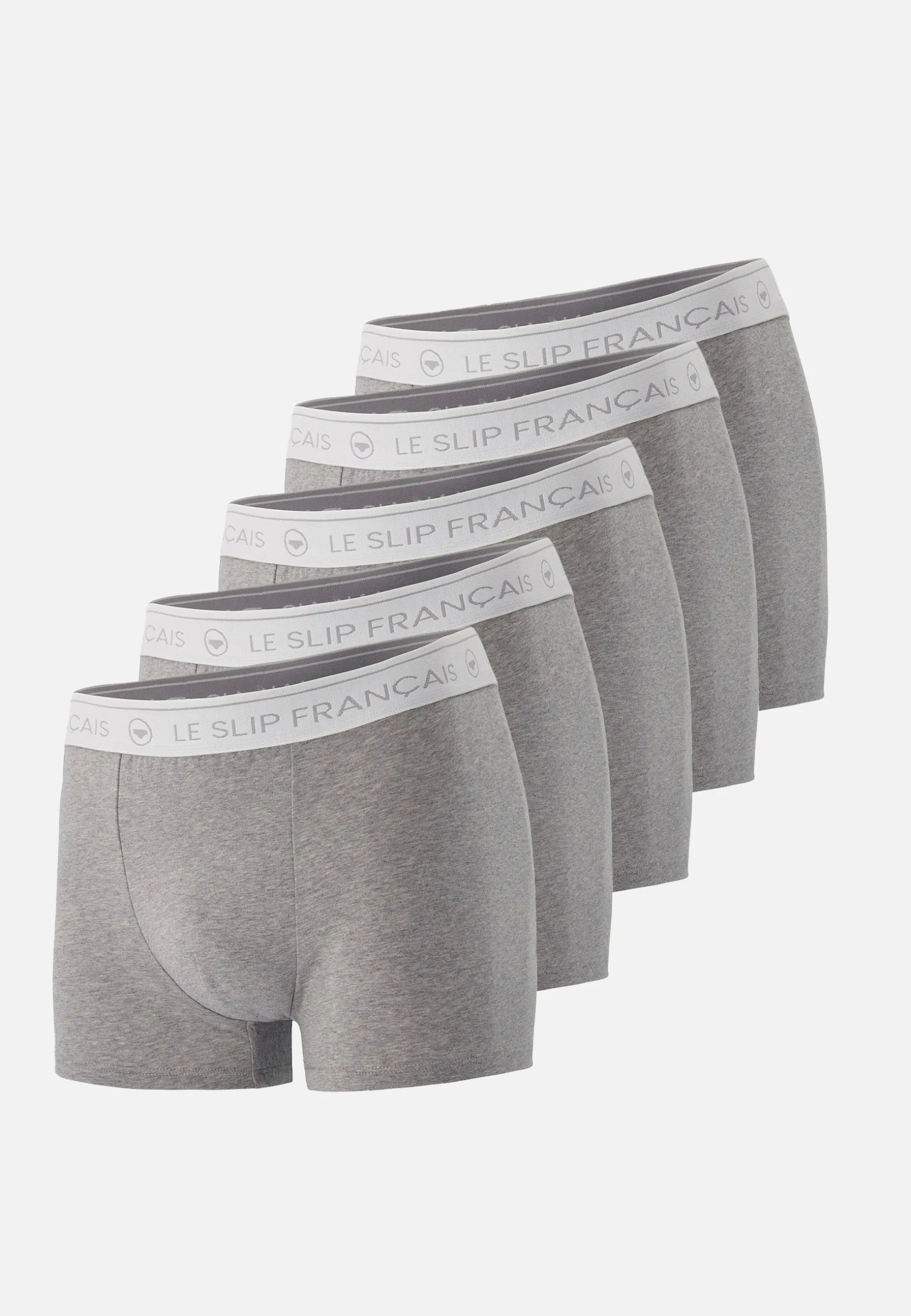 Le slip français Cinquo de boxers en coton-Pack Cinquo Boxer Redoutable Chiné&lt;Homme Packs De Boxers | Packs Sous-Vêtements