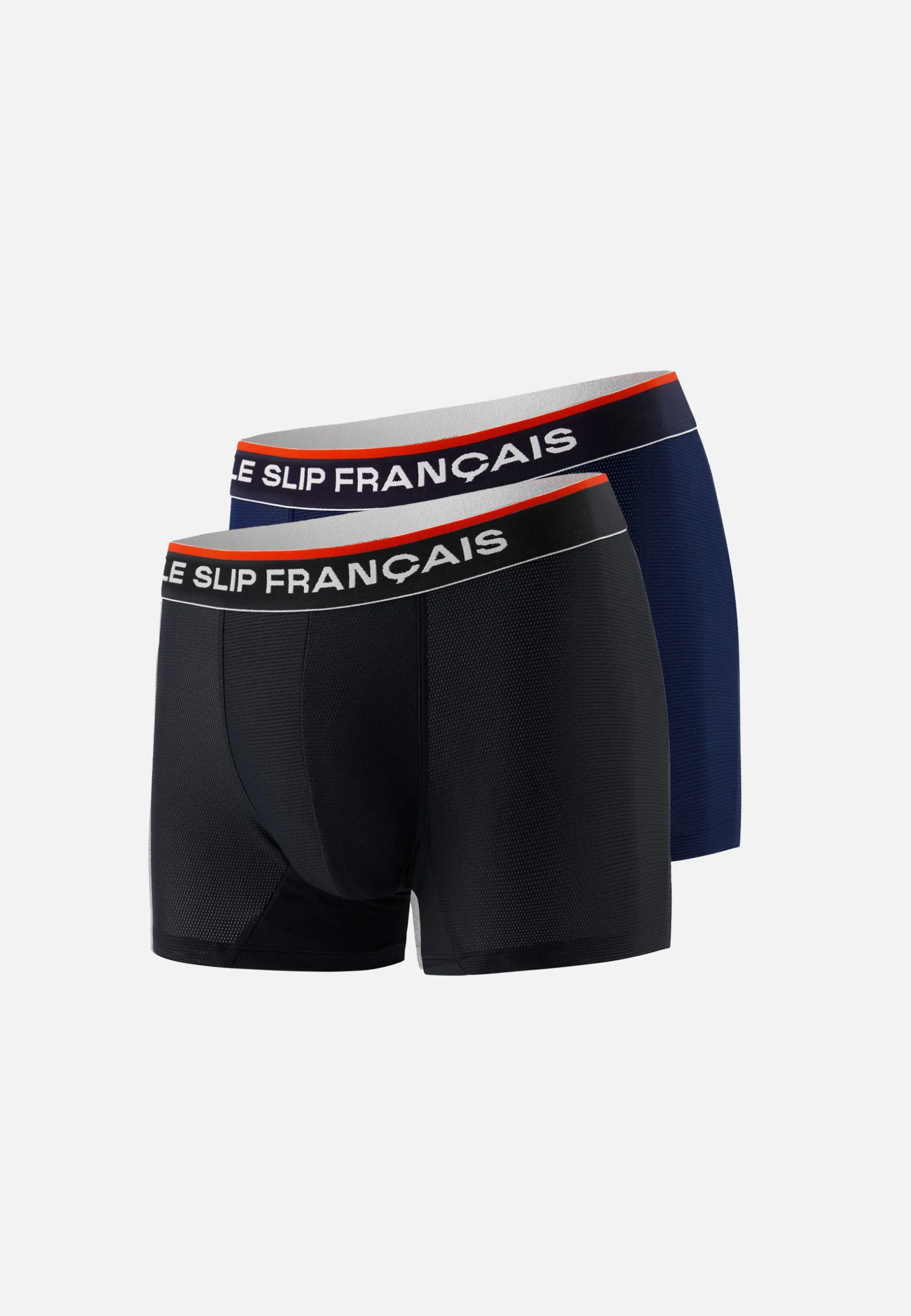 Le slip français Duo de boxers de sport-Pack Duo Boxer Guillaume Marine Noir<Homme Packs De Boxers | Sous-Vêtements De Sports