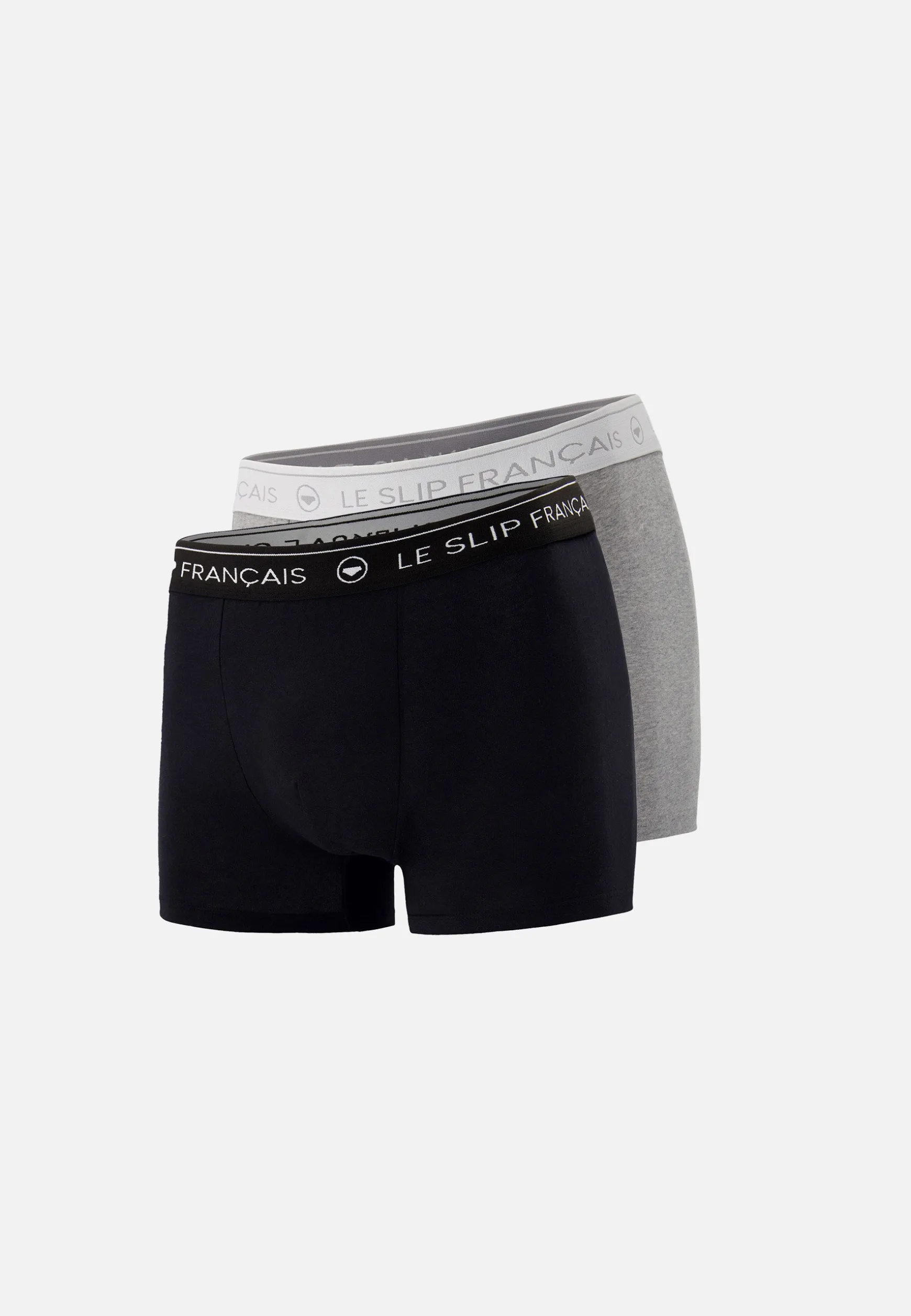 Le slip français Duo de boxers en coton-Pack Duo Boxer Redoutable Noir et<Homme Packs De Boxers | Packs Sous-Vêtements