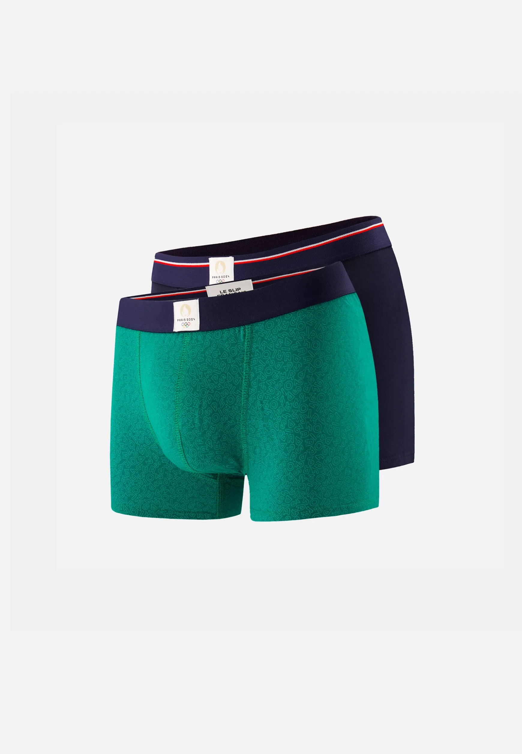 Le slip français Duo de boxers en coton-Pack Duo Marius Aventurine<Homme Sous-Vêtements De Sports | Packs Sous-Vêtements