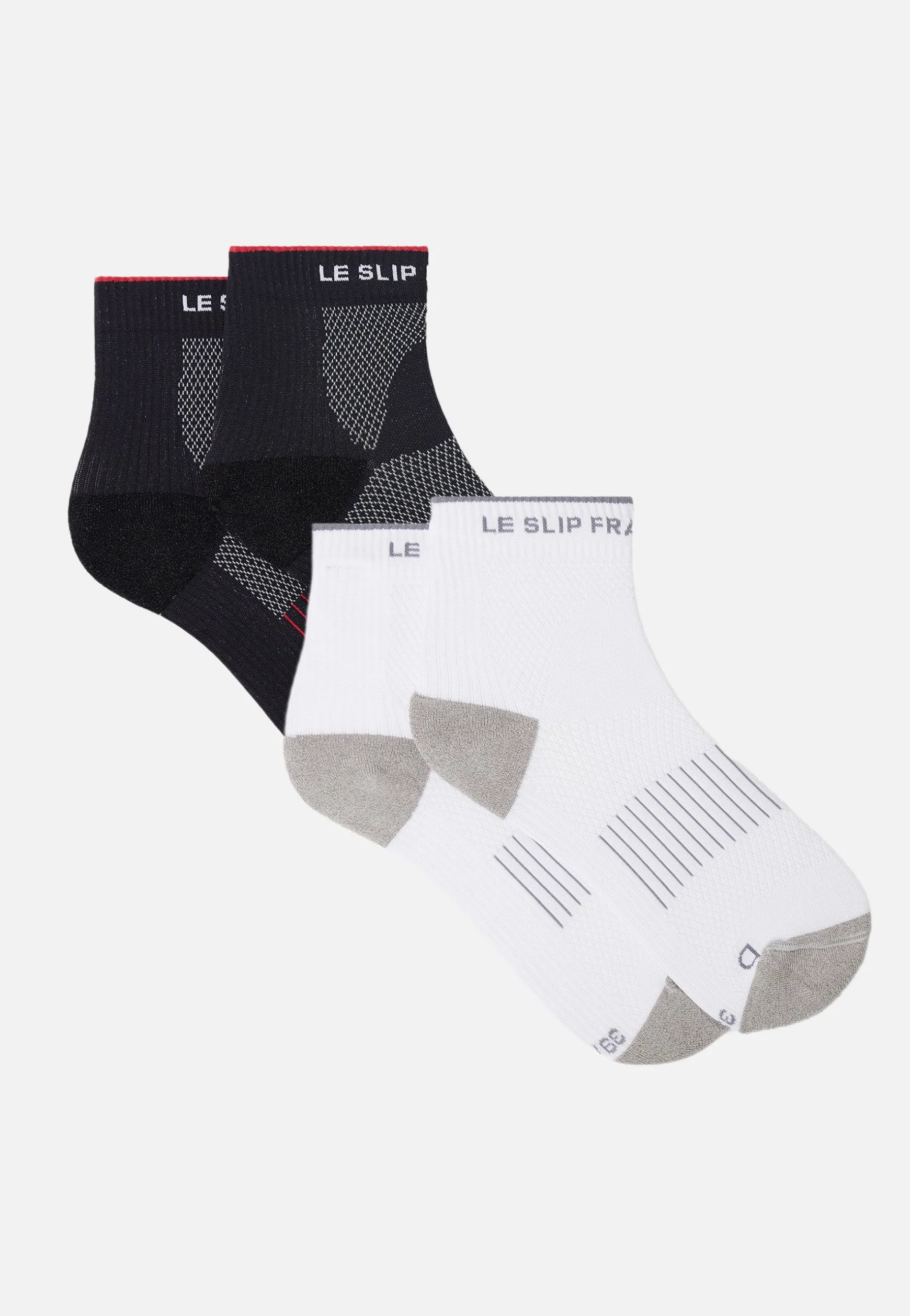 Le slip français Duo de chaussettes courtes en polyamide-Pack Chaussettes Gaetan Noir<Homme Pack De Chaussettes | Packs De Chaussettes