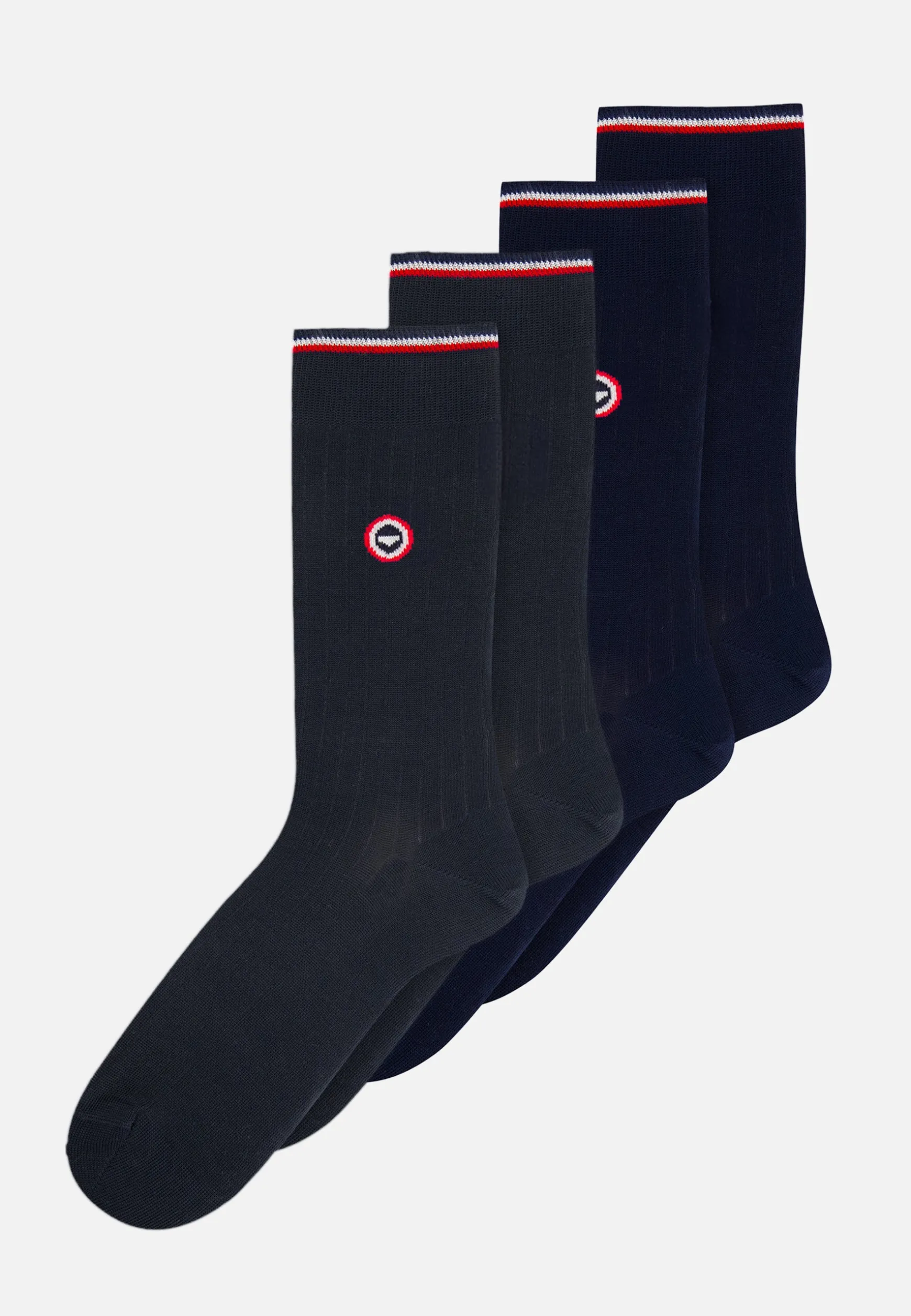 Le slip français Duo de Chaussettes mi-hautes-Pack Duo Chaussettes Nessy Anthracite Noir<Homme Chaussettes En Fil D'Ecosse | Chaussettes En Fil D'Ecosse