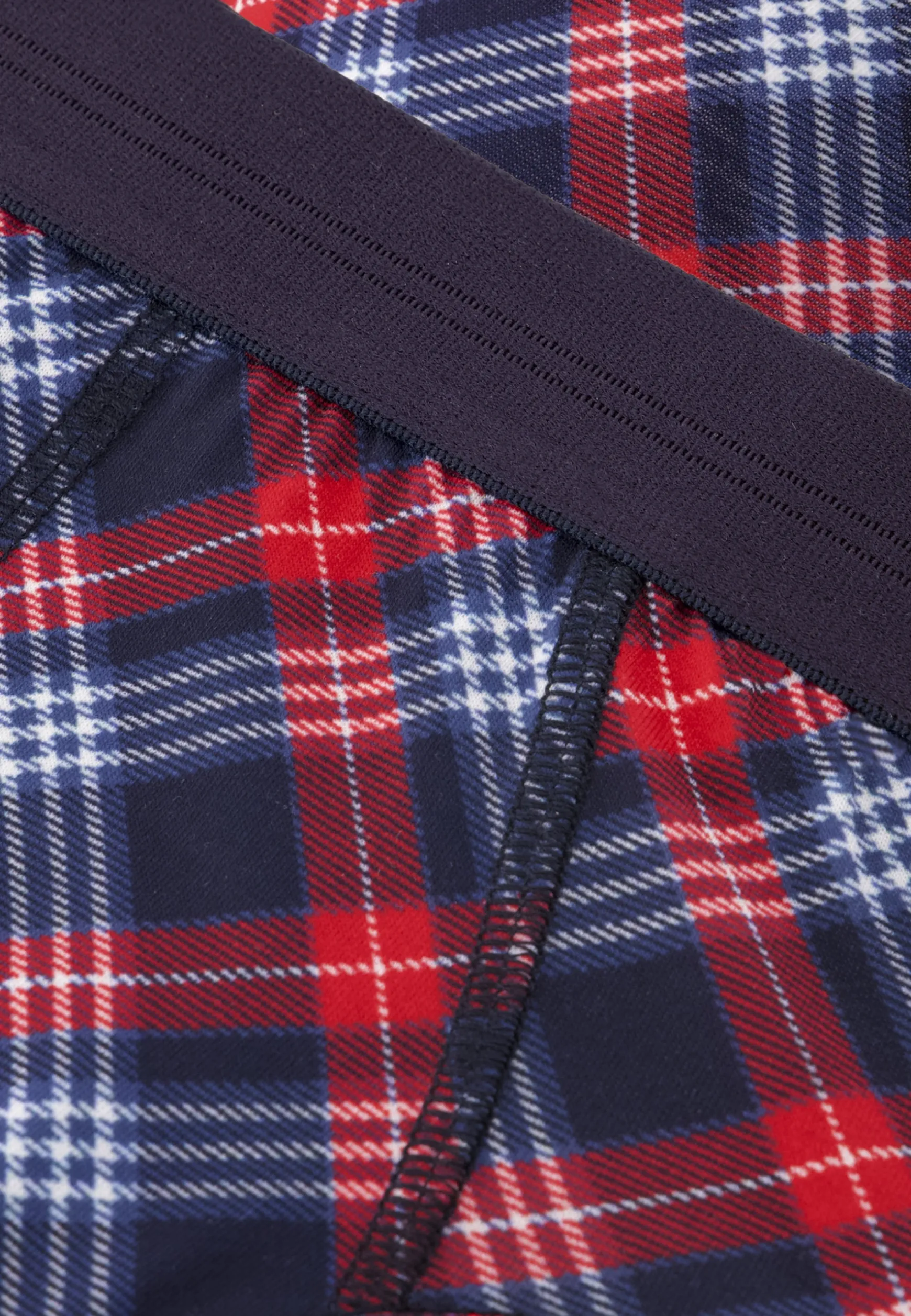 Le slip français Duo de slips en coton-Coffret Duo Slip Terrible Marine Intrépide Tartan<Homme Coffrets Cadeaux | Collection Cadeaux