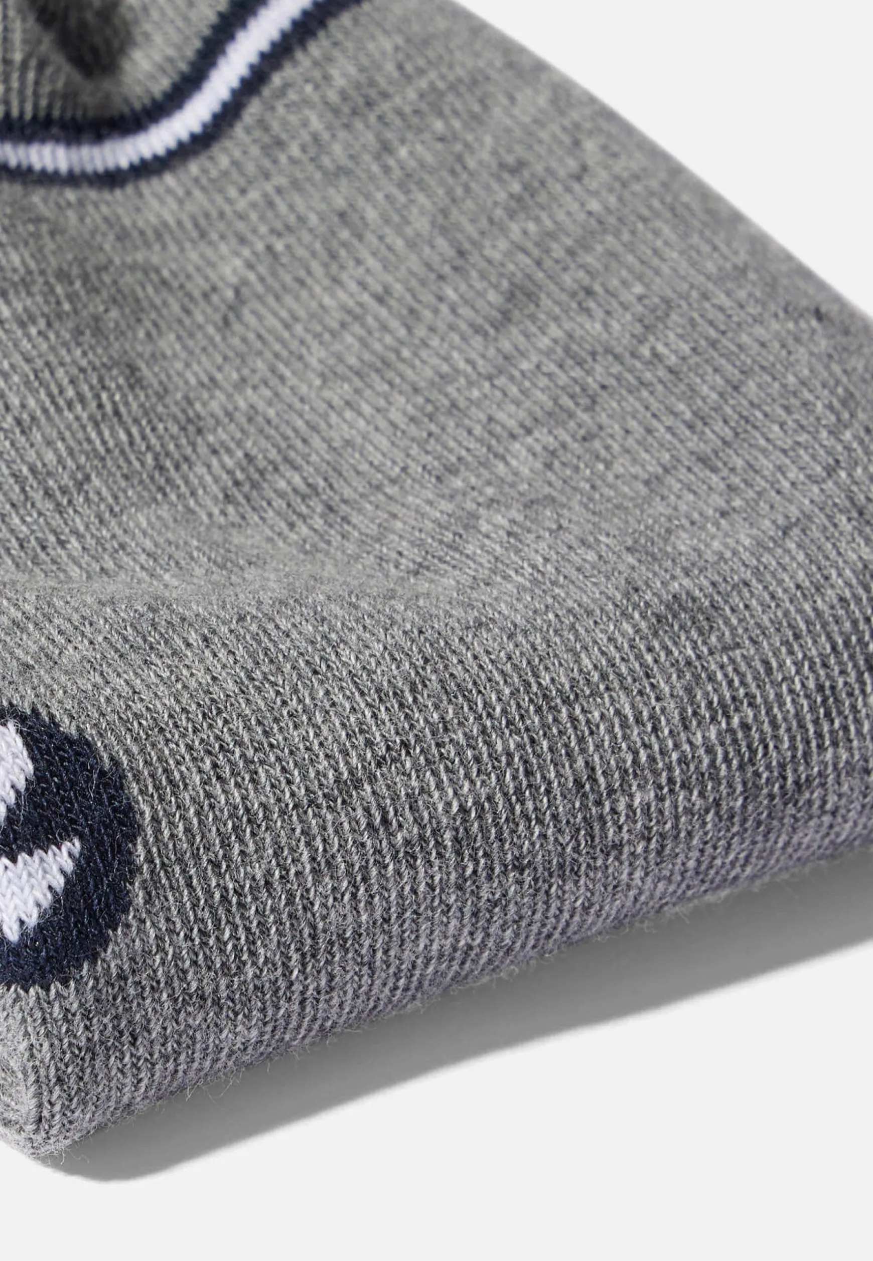 Le slip français Duo de socquettes en coton-Pack Duo Socquettes Jo Noir Chiné<Homme Chaussettes Courtes | Chaussettes Courtes