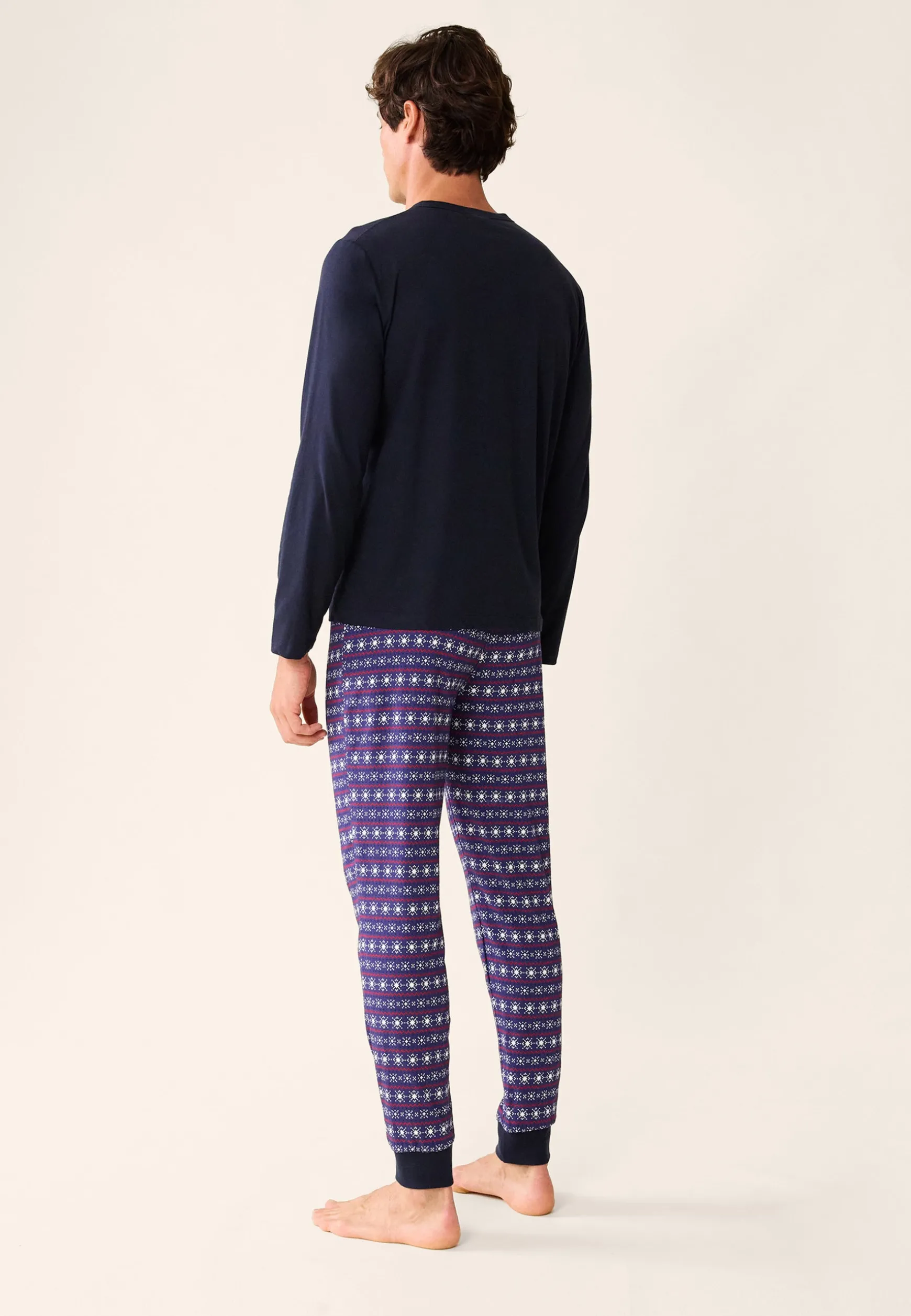 Le slip français Ensemble de pyjama t-shirt et pantalon en coton-Ensemble Pyjama Manuel Flocon<Homme Collection Cadeaux | Ensembles De Pyjamas