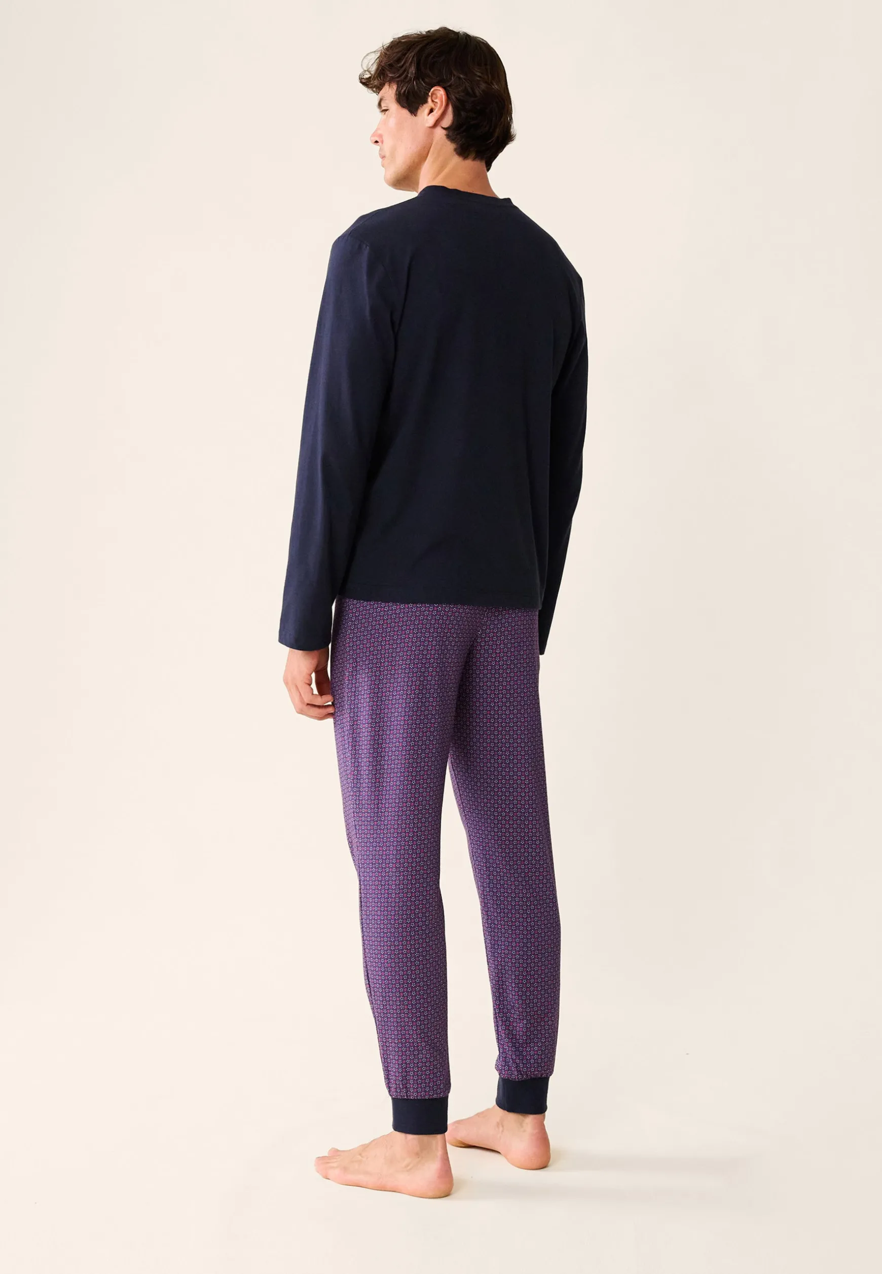 Le slip français Ensemble de pyjama t-shirt et pantalon en coton-Ensemble Pyjama Sebastien Kdo<Homme Collection Cadeaux | Ensembles De Pyjamas