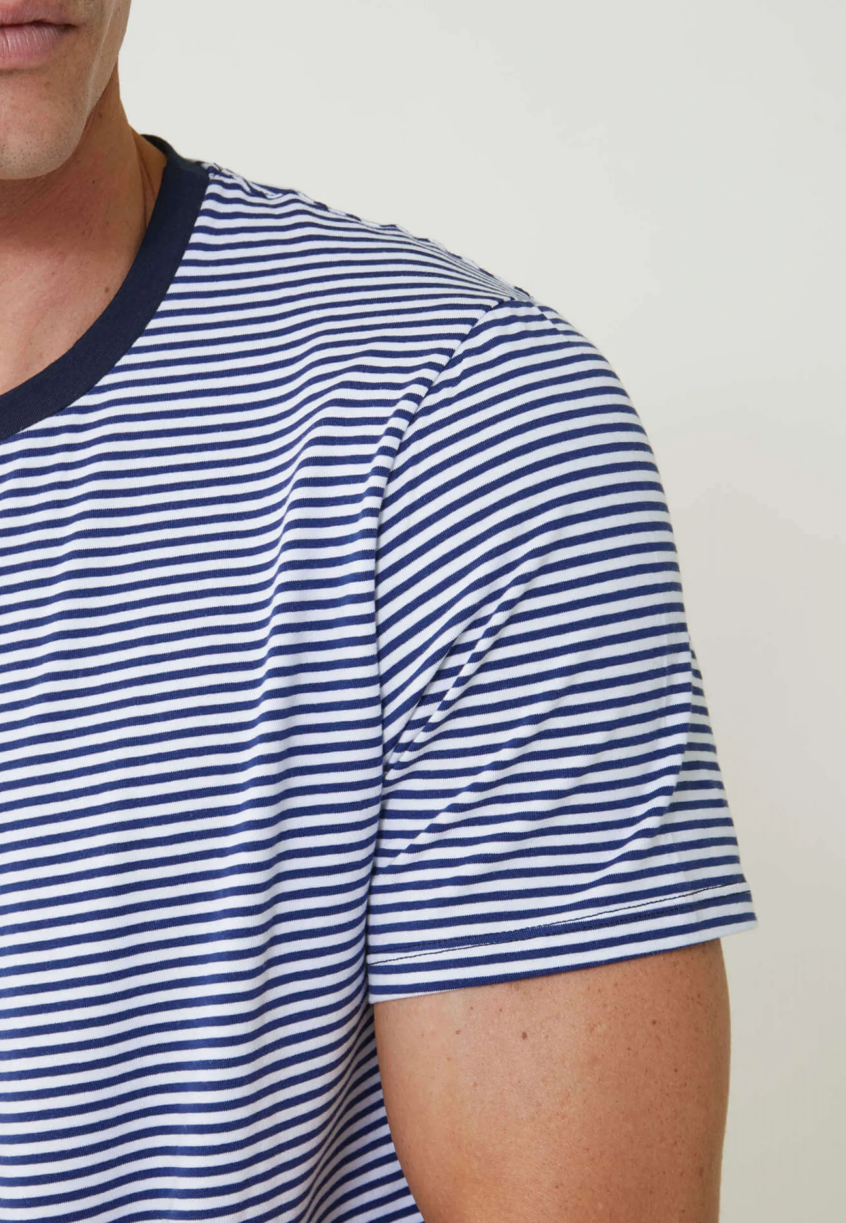 Le slip français Ensemble pyjama t-shirt et short en coton-Pyjama Jeason Marinière<Homme Ensembles De Pyjamas | Ensemble De Pyjamas