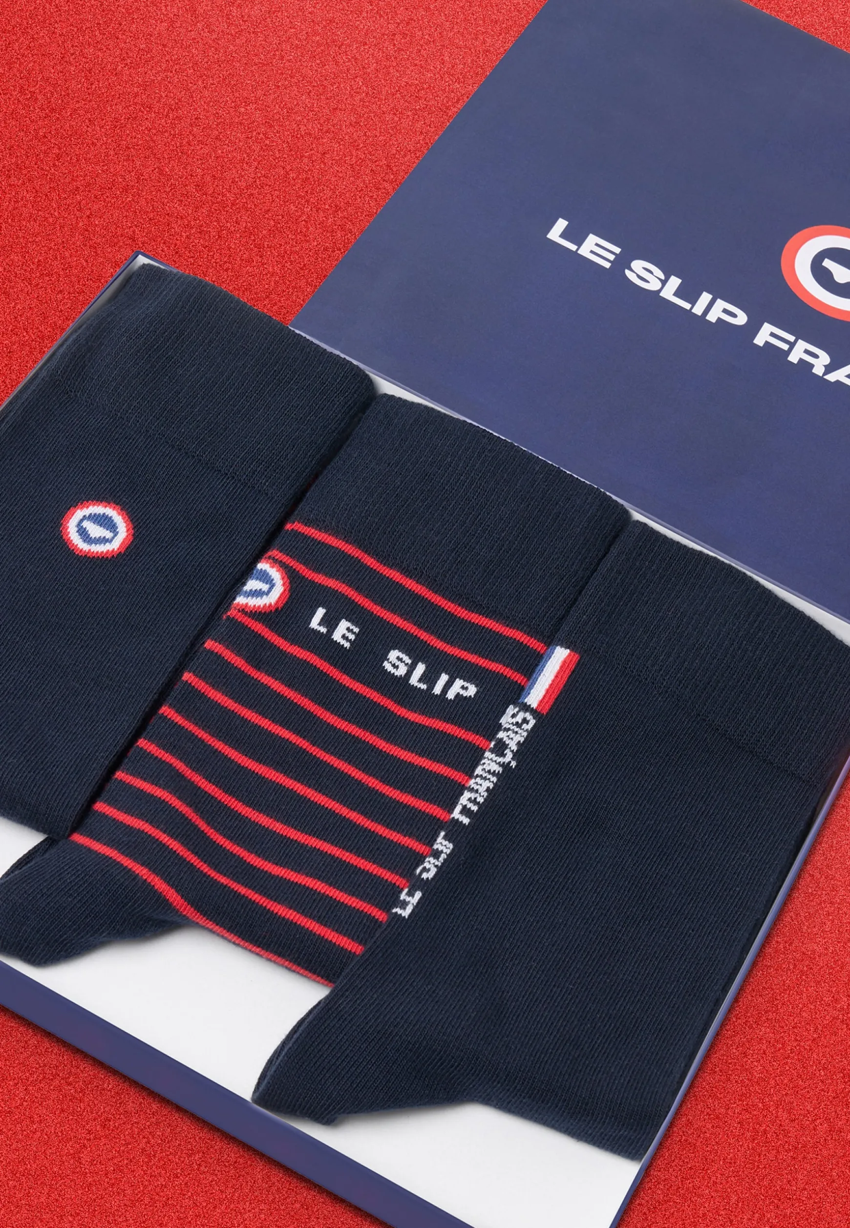 Le slip français Les Chaussettes des Français-Coffret de 3 paires de Chaussettes des Français<Homme Coffrets Cadeaux | Pack De Chaussettes