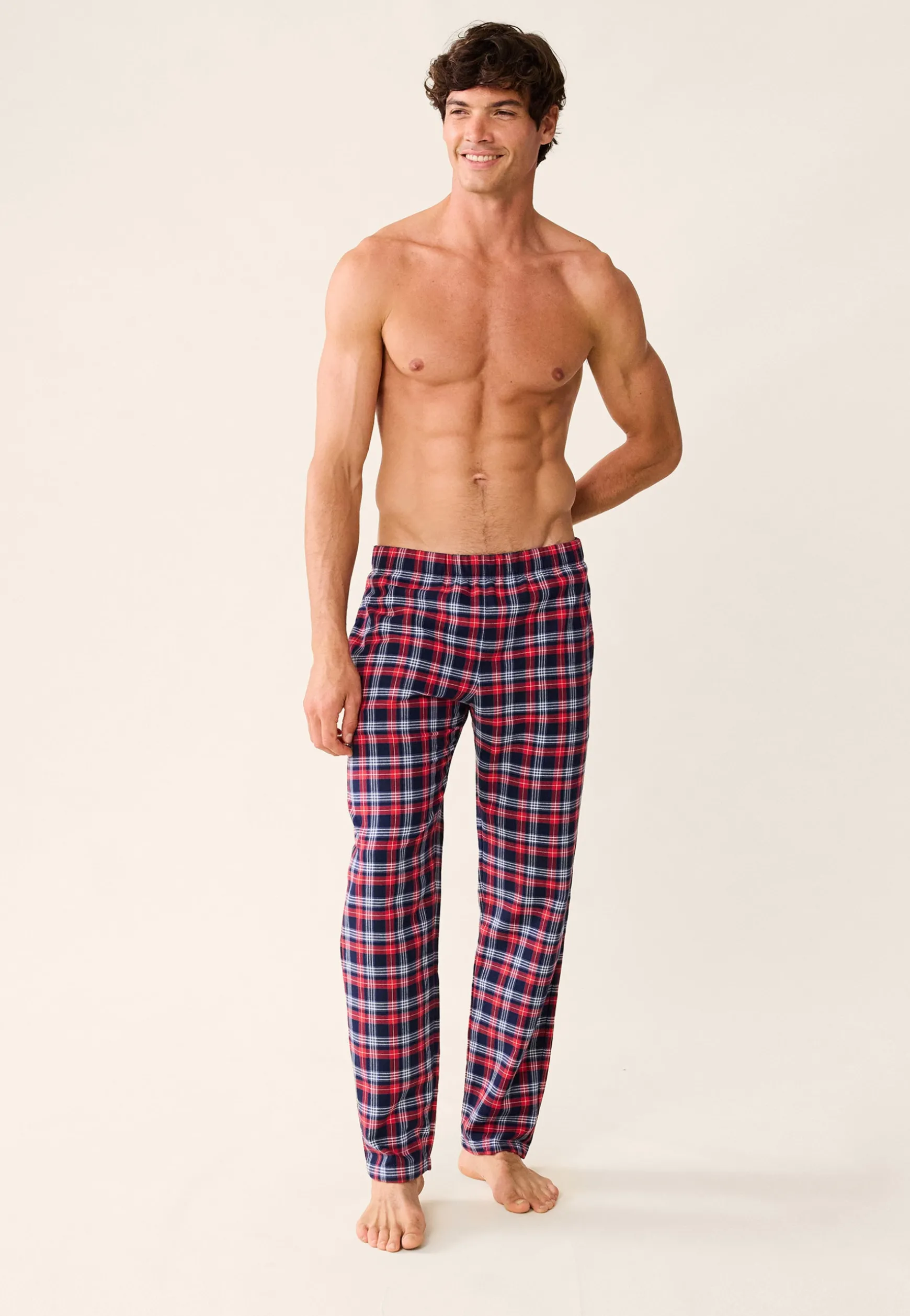 Le slip français Pantalon de pyjama en flanelle-Timothe Tartan<Homme Collection Cadeaux | Bas De Pyjamas