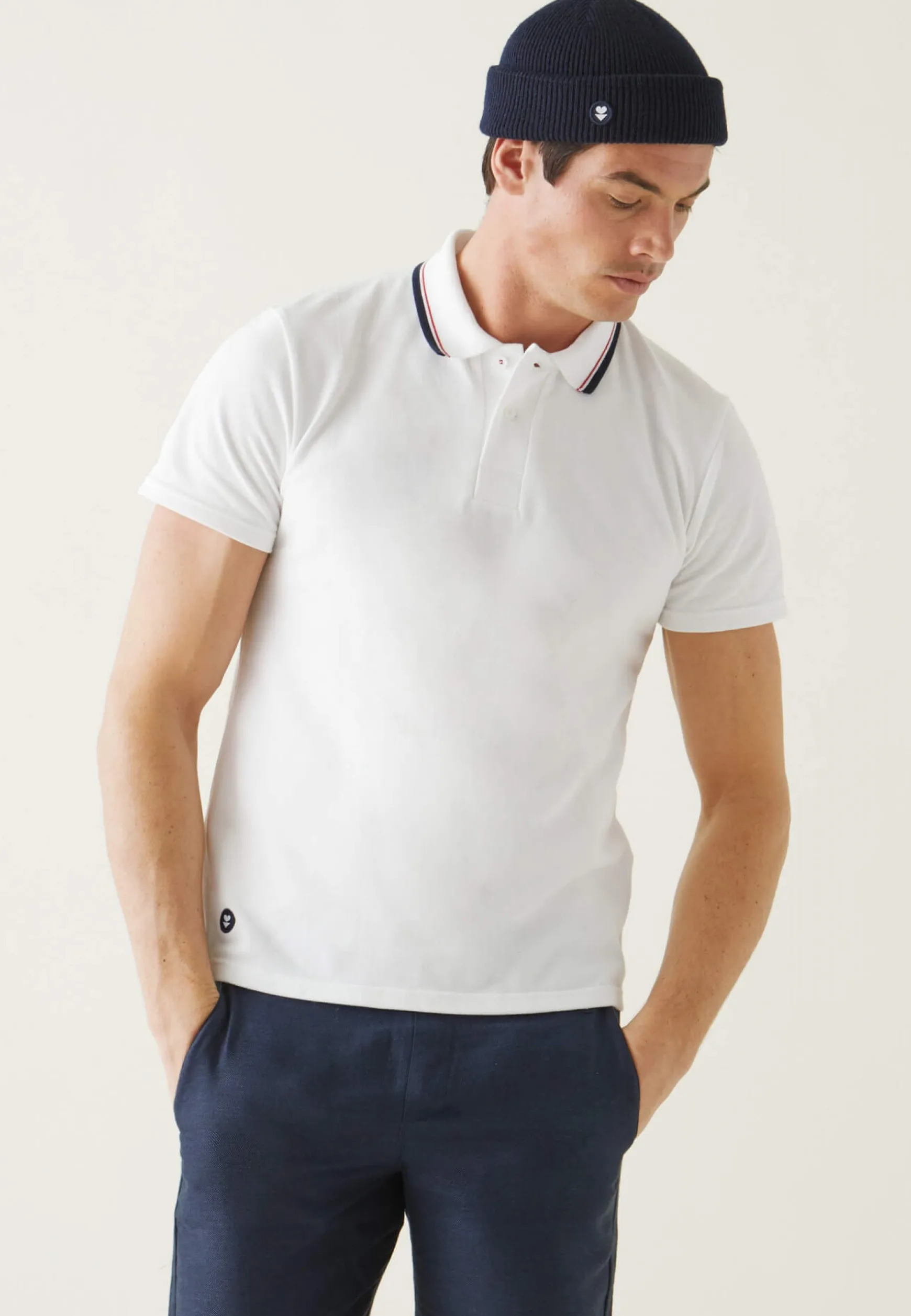 Le slip français Polo en piqué de coton-Polo<Homme Hauts | Broderie 🪡