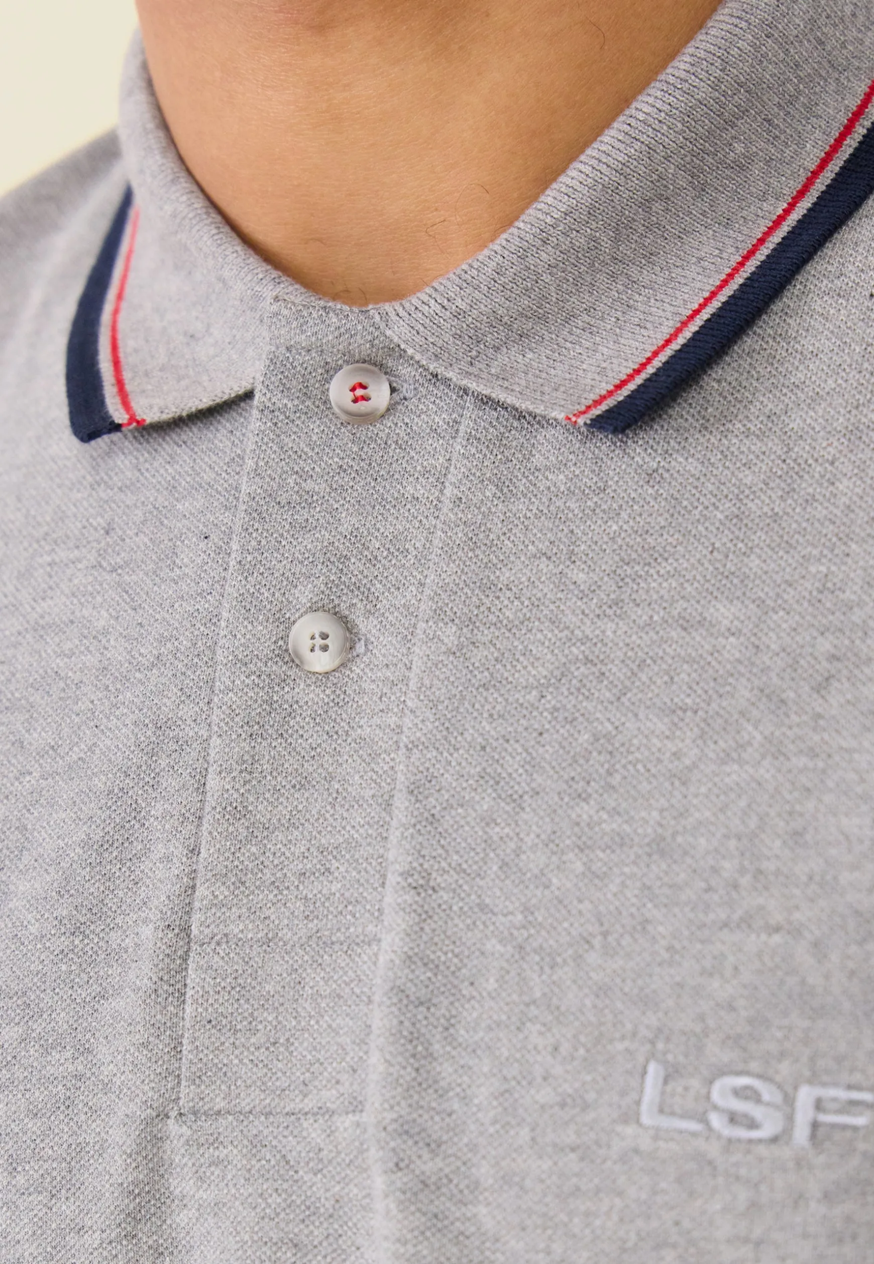 Le slip français Polo en piqué de coton-Polo Chiné<Homme Hauts | Broderie 🪡