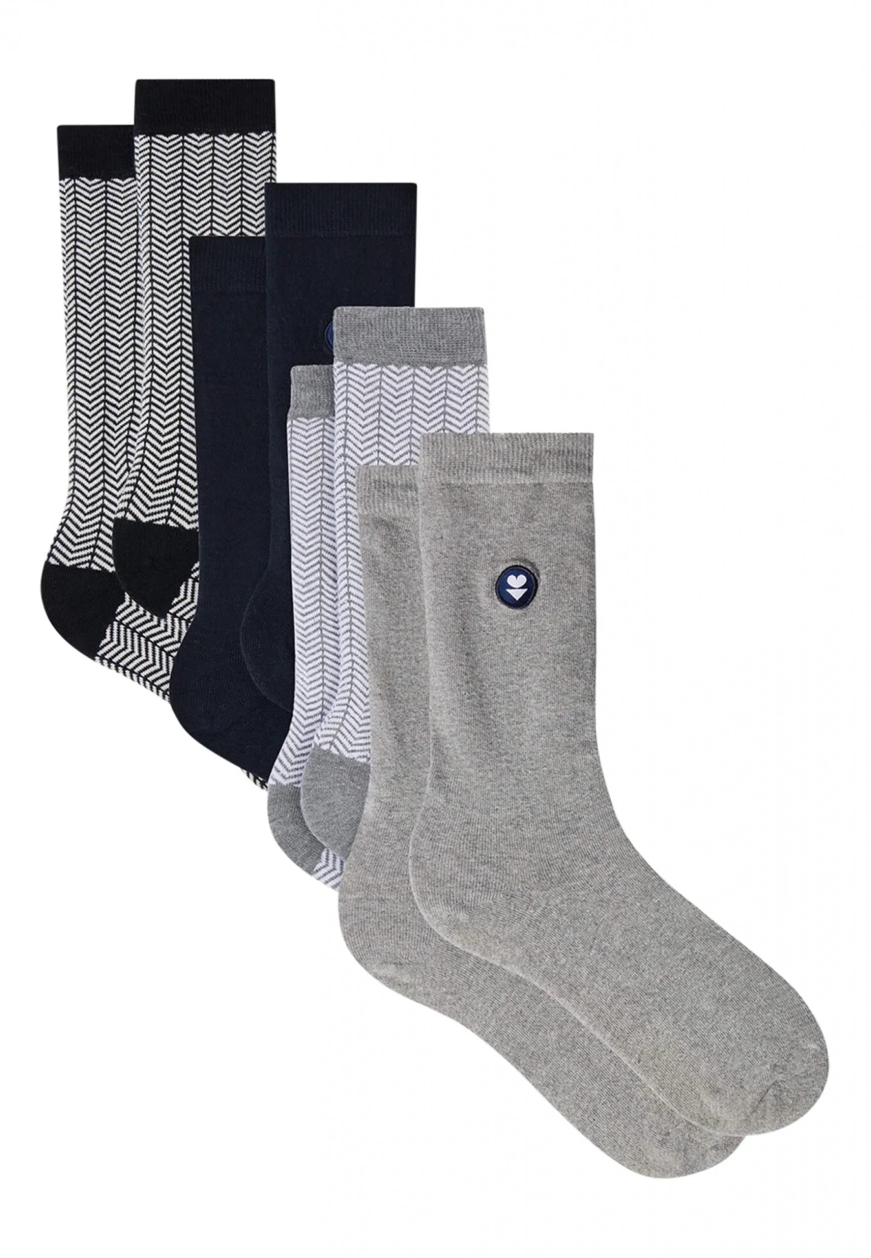 Le slip français Quatro de chaussettes mi-hautes en coton-Lucas Quatro<Homme Chaussettes En Coton | Chaussettes En Coton