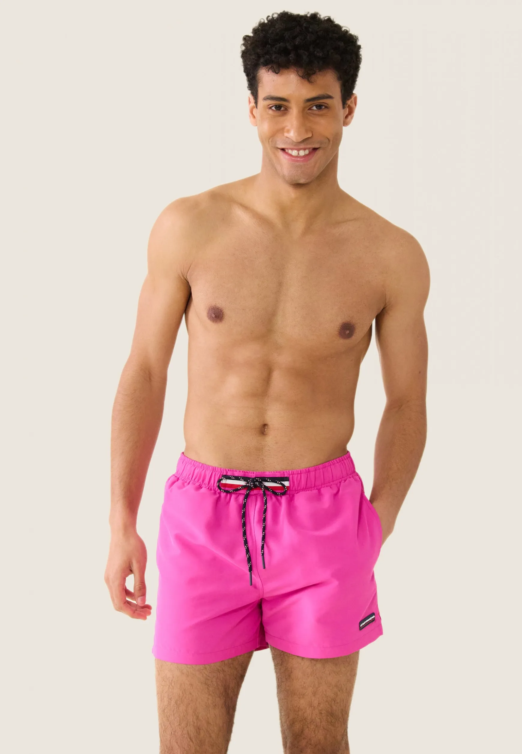 Le slip français Short de bain court recyclé-Liamone Violet<Homme Shorts De Bain