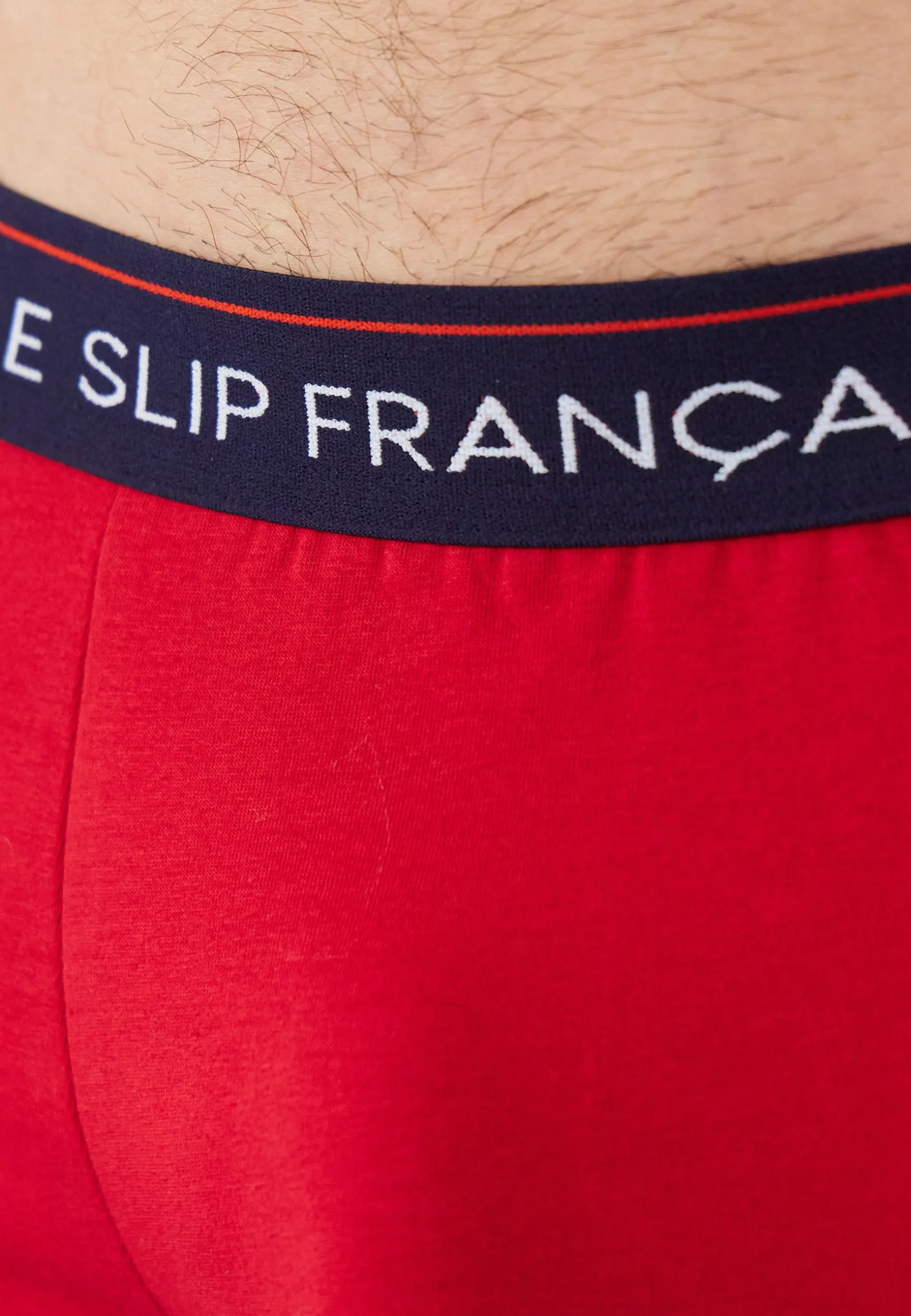 Le slip français Six Pack boxers en coton-Coffret Six Boxer Redoutable Marine Rouge Marine Brodé Rouge Brodé Brodé<Homme Collection Cadeaux | Packs De Boxers