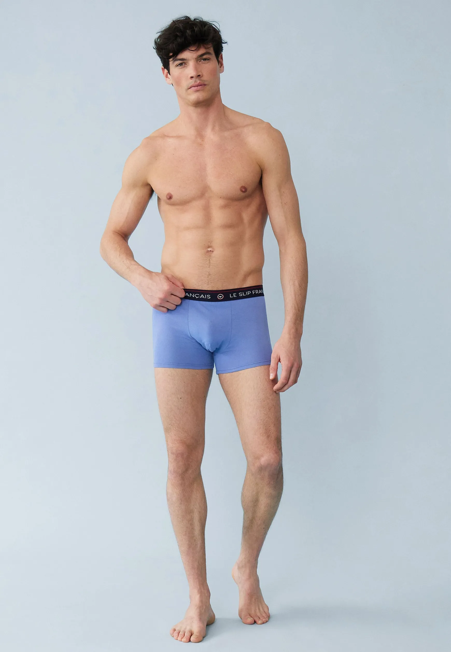 Le slip français Six Pack boxers en coton-Pack 6 Boxer Redoutable Marine Noir Jean<Homme Collection Cadeaux | Packs De Boxers