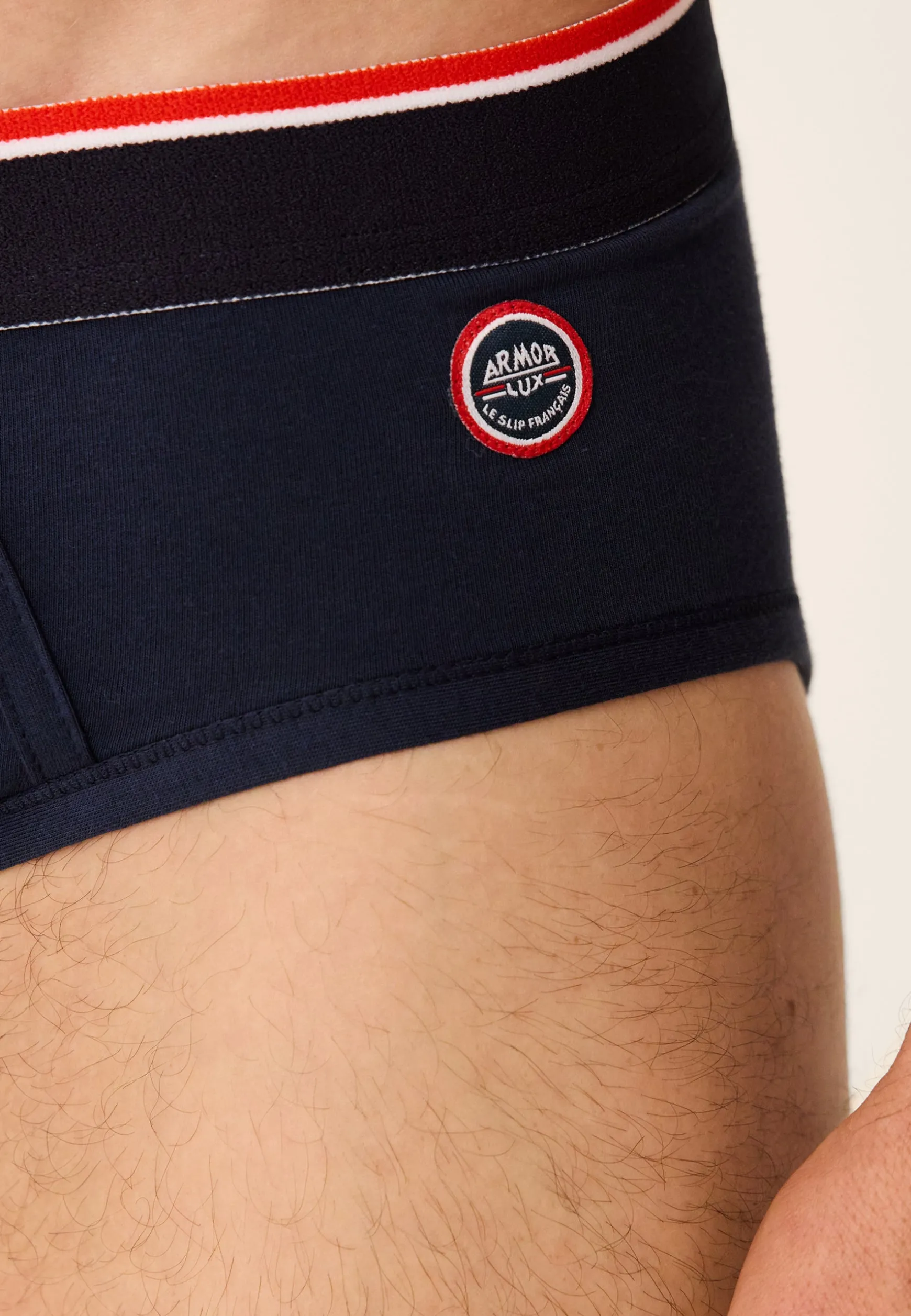Le slip français Slip en coton LSF x Armor Lux-Ile Vierge Marine<Homme Collaboration Armor Lux ⚓ | Slips