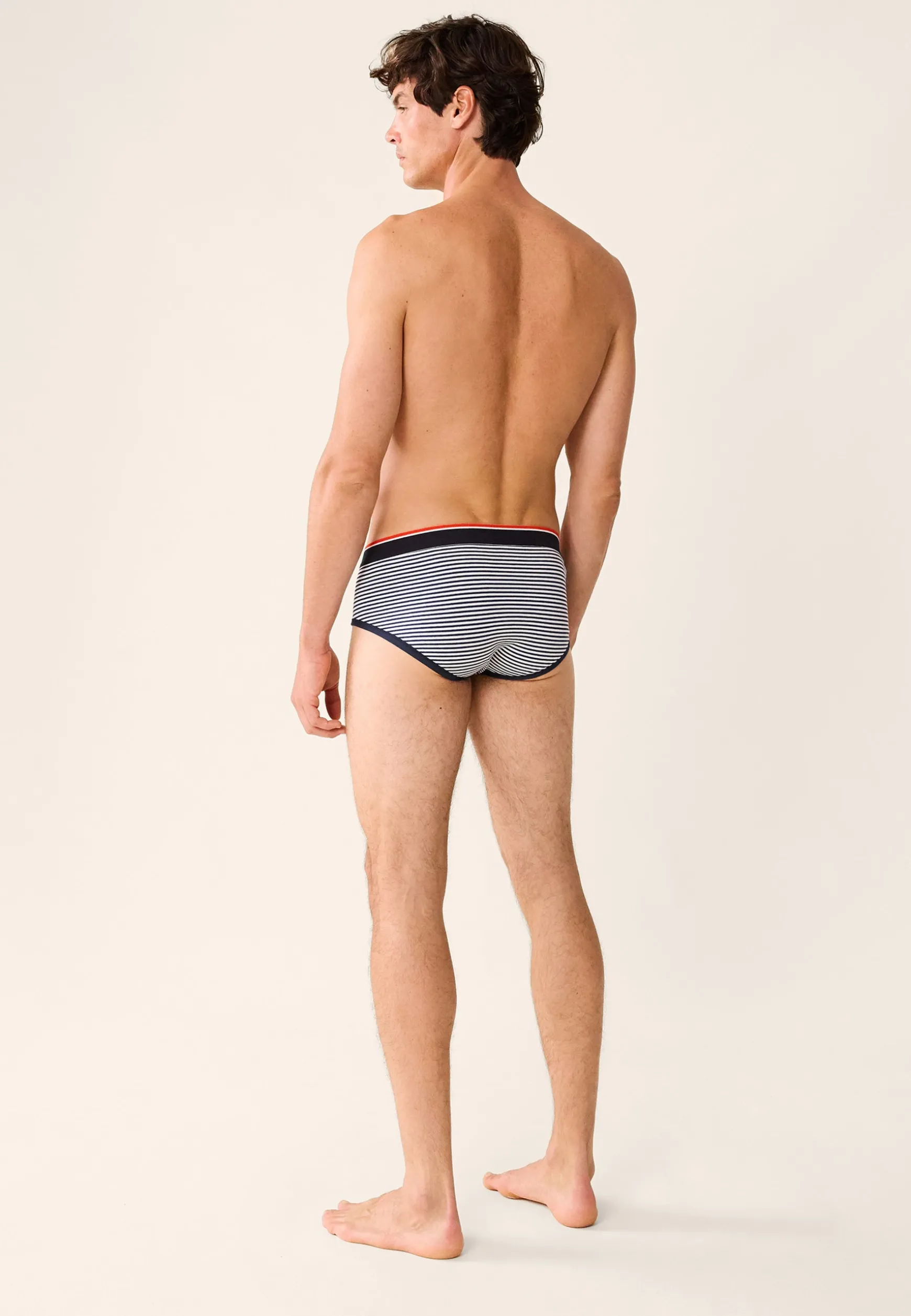 Le slip français Slip en coton LSF x Armor Lux-Ile Vierge Raye<Homme Collaboration Armor Lux ⚓ | Slips