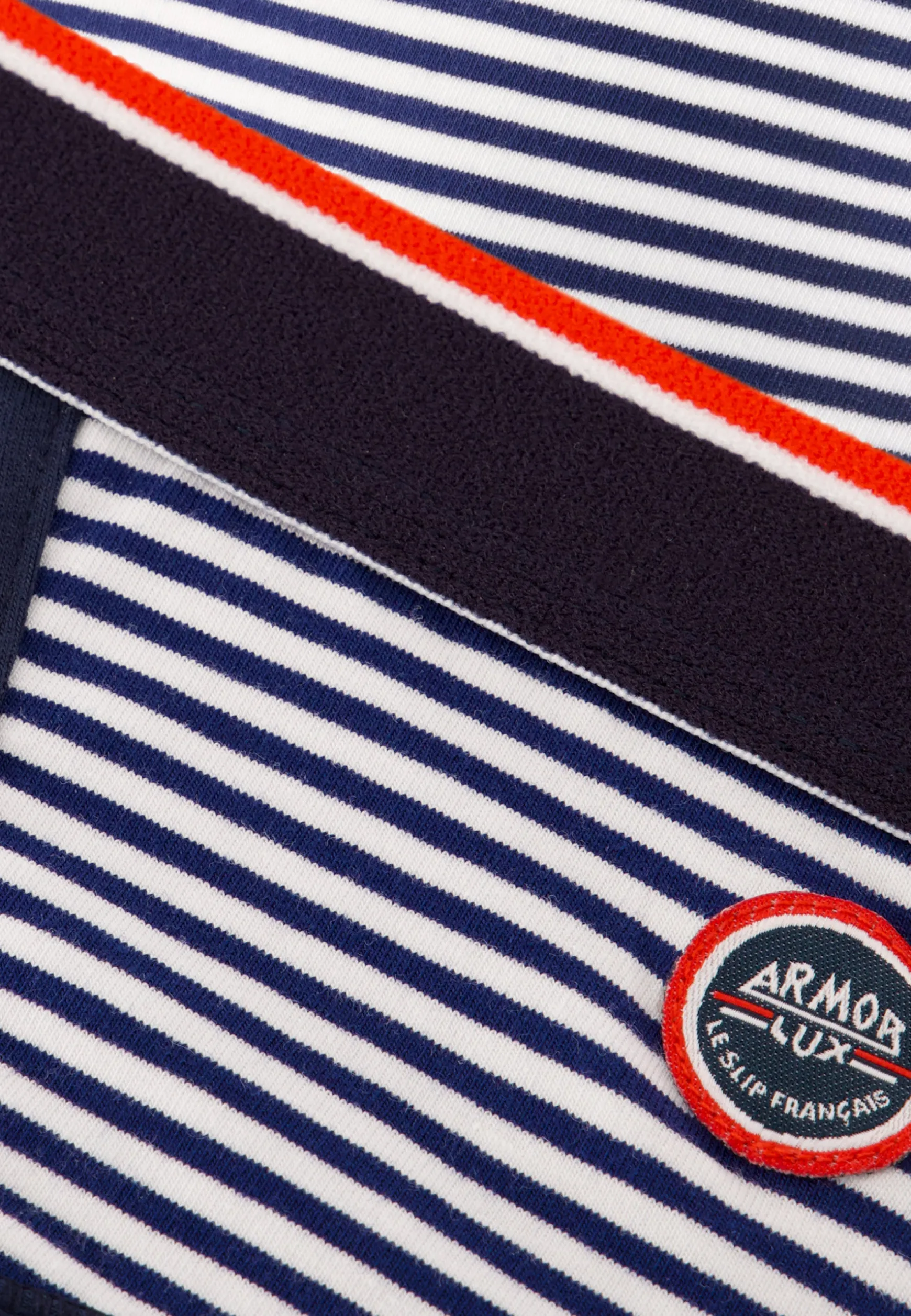 Le slip français Slip en coton LSF x Armor Lux-Ile Vierge Raye<Homme Collaboration Armor Lux ⚓ | Slips