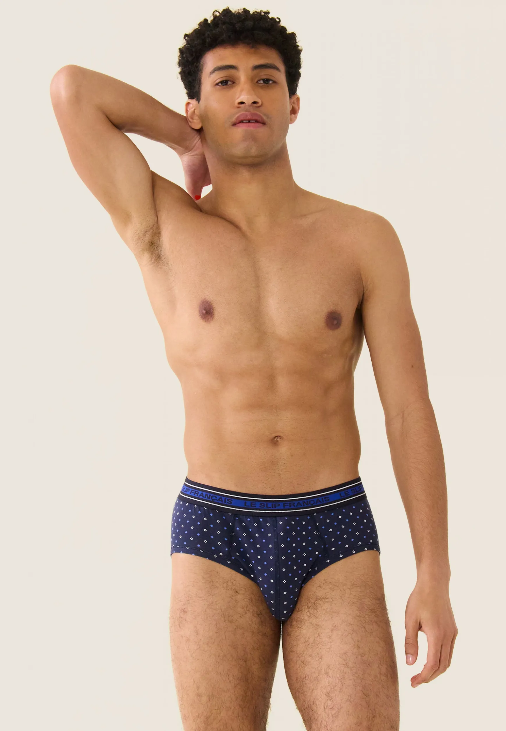 Le slip français Slip en coton-Terrible Cravate<Homme Slips | Slips