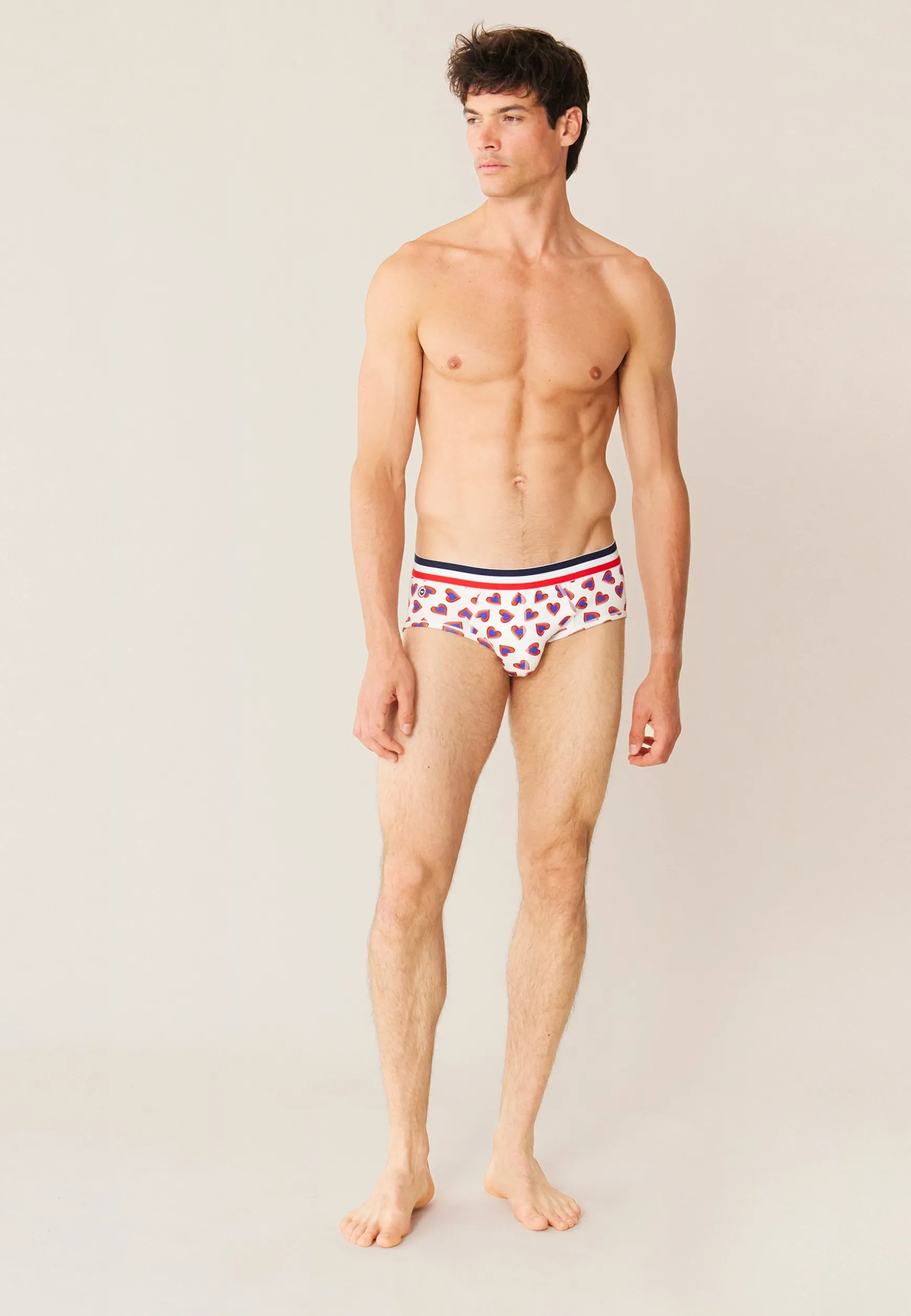 Le slip français Slip en coton-Terrible Little Love<Homme Slips | Slips