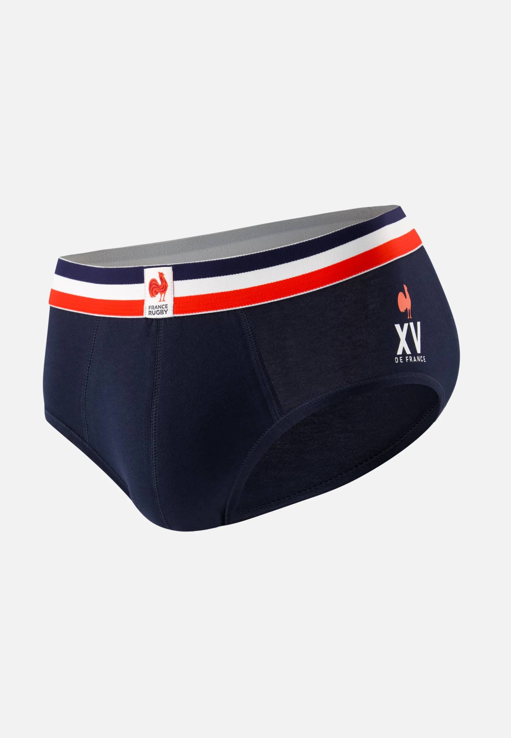 Le slip français Slip en coton-Terrible XV de France Marine<Homme Slips | Slips