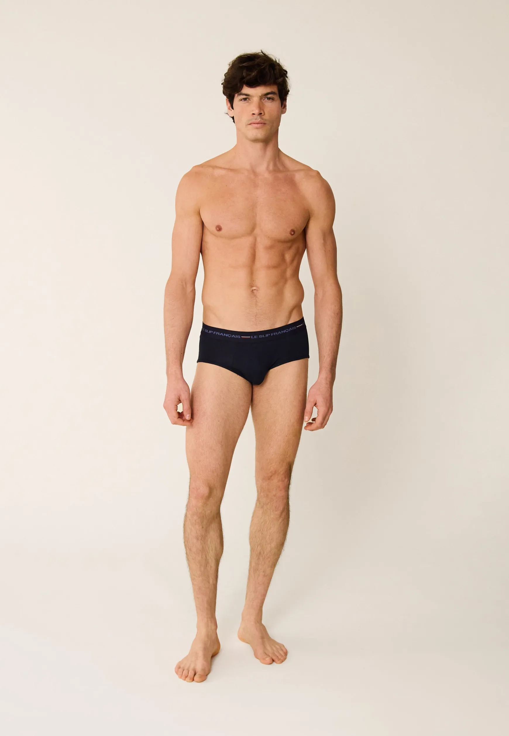 Le slip français Slip en viscose-Audacieux - Marine LSF<Homme Slips | Slips