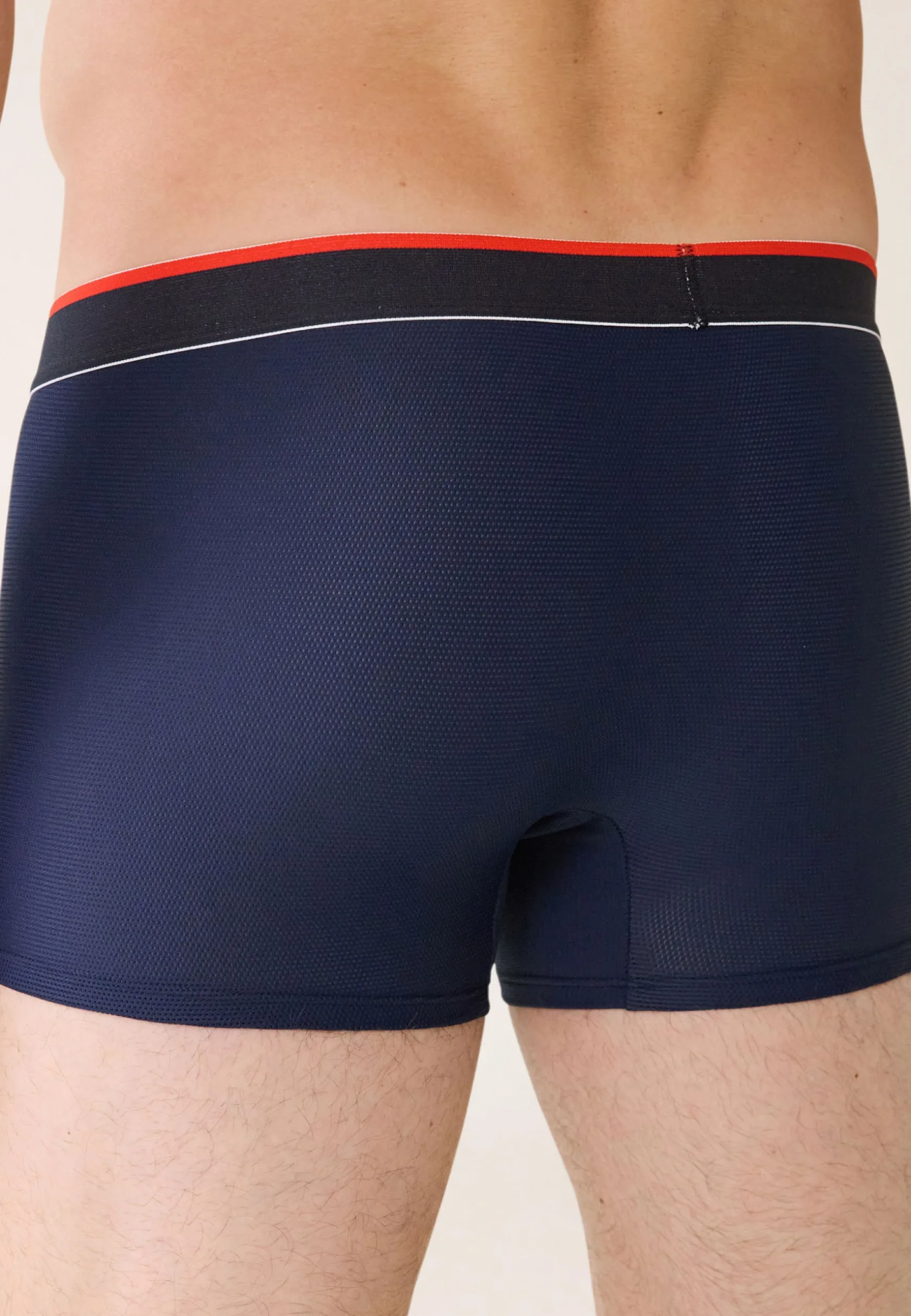 Le slip français Trio de boxers de sport-Pack Trio Boxer Guillaume Marine Noir Blanc<Homme Packs De Boxers | Sous-Vêtements De Sports