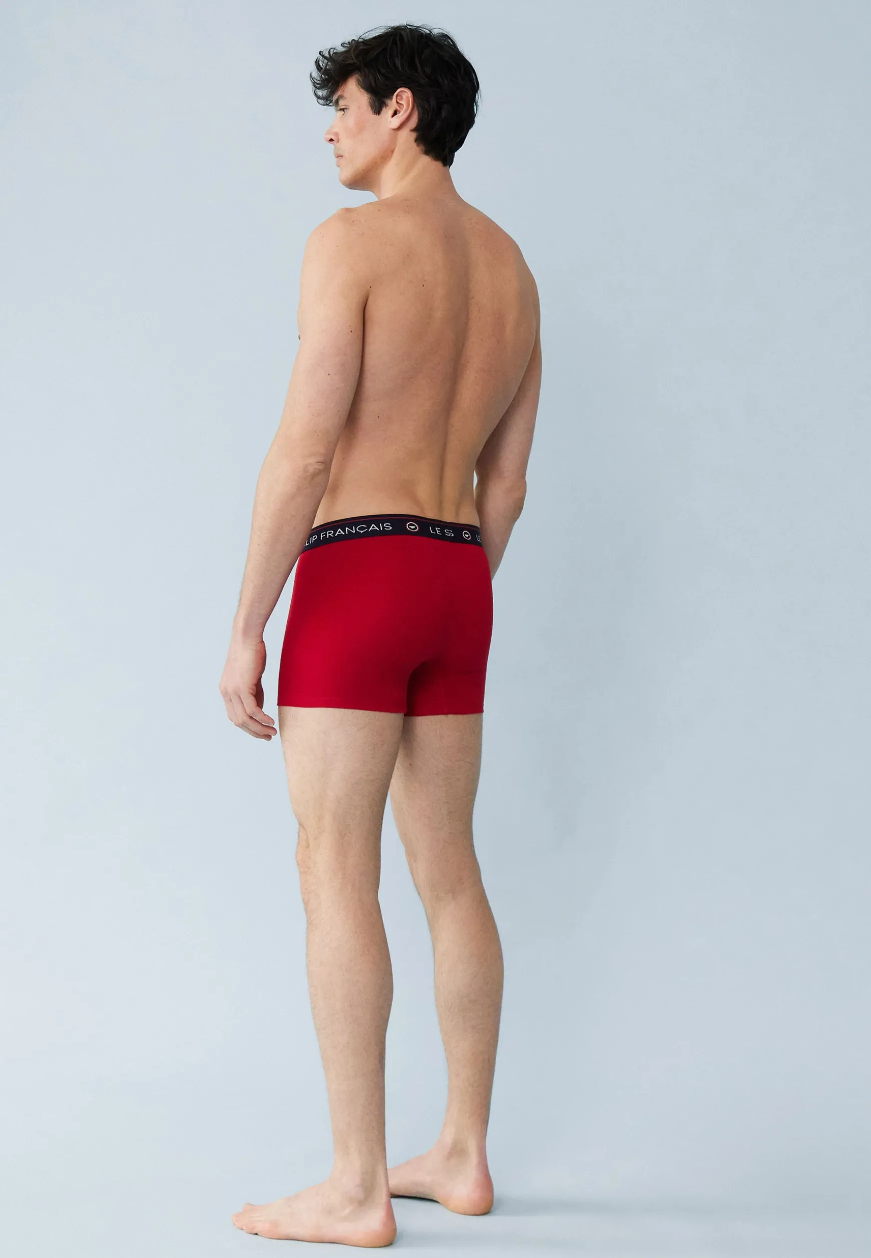 Le slip français Trio de boxers en coton-Pack Trio Boxer Redoutable Rouge Guillaume XV de France<Homme Packs De Boxers | Packs Sous-Vêtements
