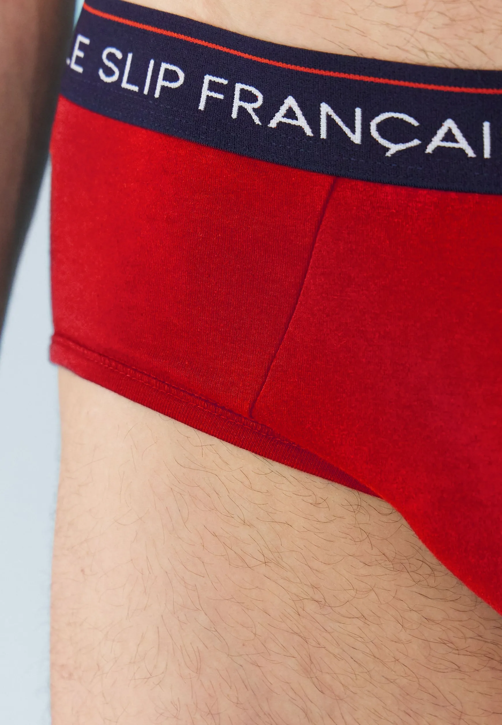 Le slip français Trio de slips en coton-Pack Trio Slip Intrépide Marine Blanc Rouge<Homme Packs De Slips | Packs Sous-Vêtements
