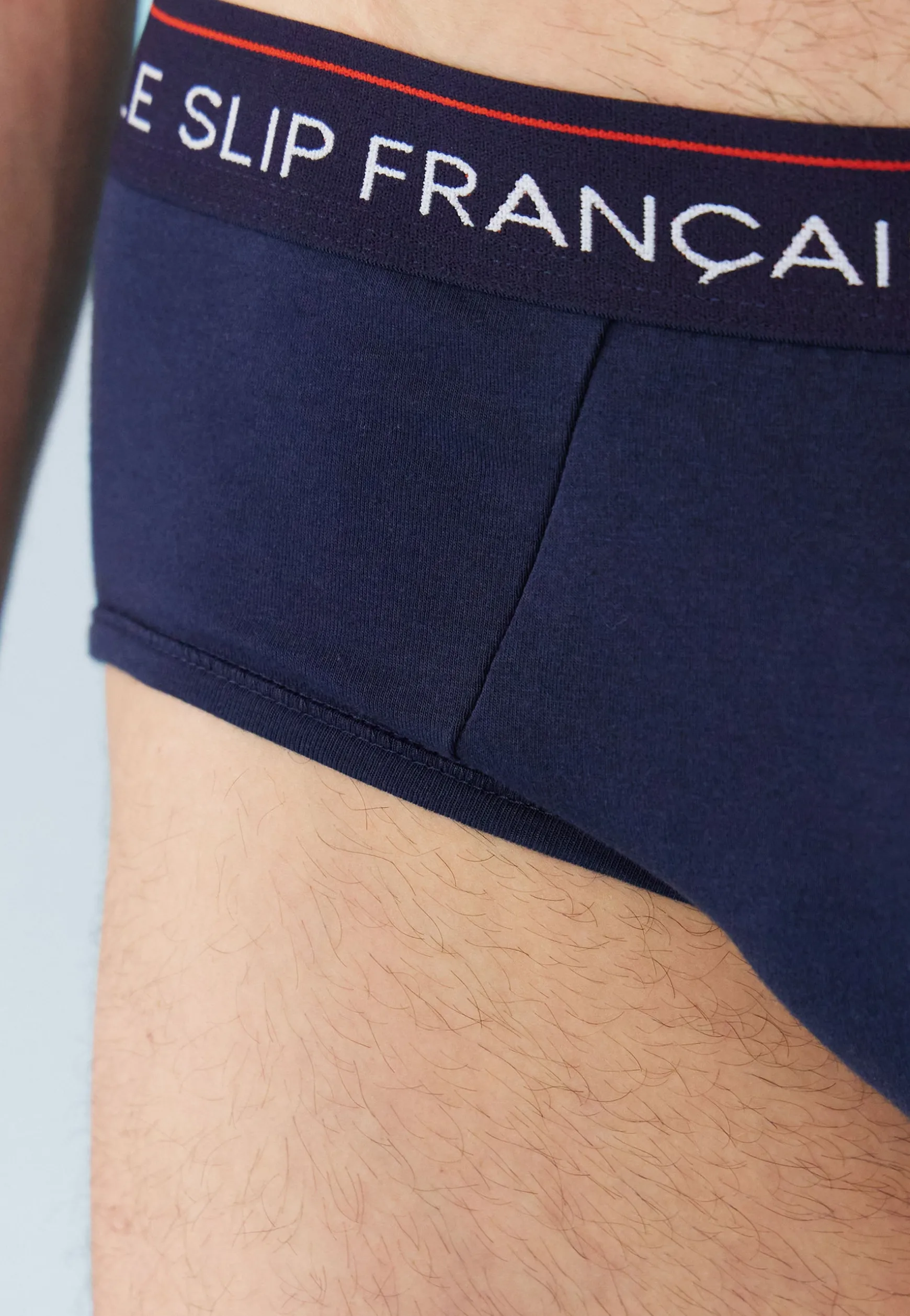 Le slip français Trio de slips en coton-Pack Trio Slip Intrépide Marine Noir Jean<Homme Collection Cadeaux | Packs De Slips