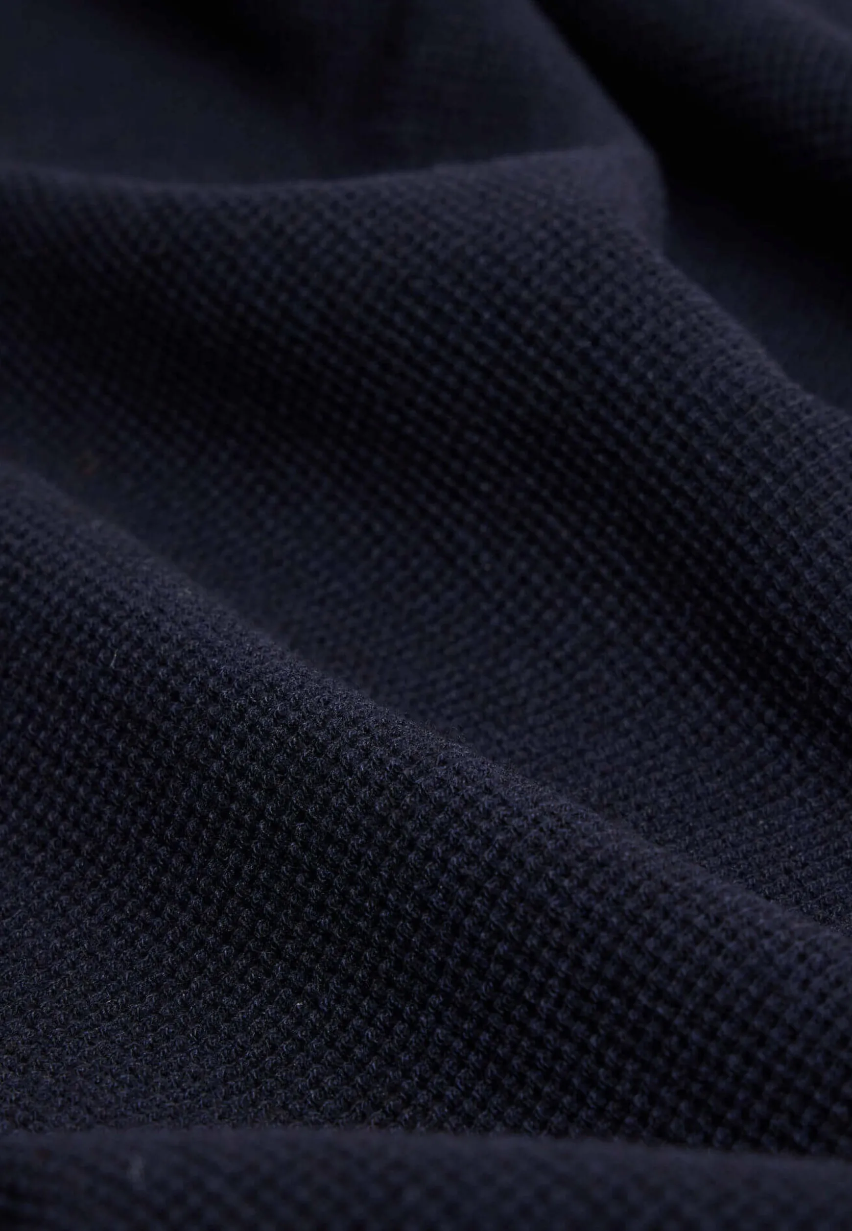 Le slip français T-shirt de pyjama en coton gaufré-Marc-André Marine<Homme Hauts De Pyjamas | Hauts De Pyjamas