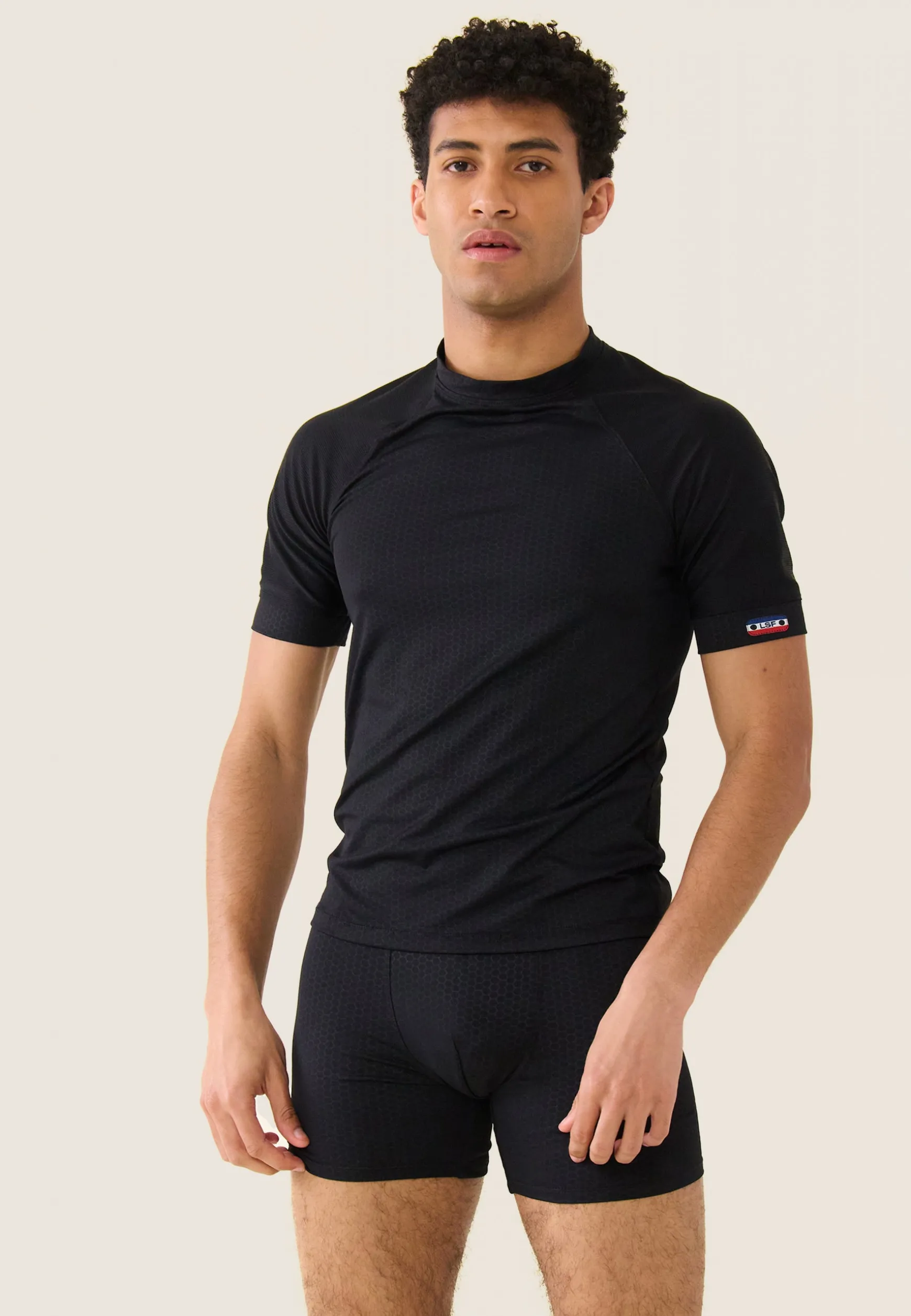 Le slip français T-shirt en polyamide-Tobias<Homme Hauts