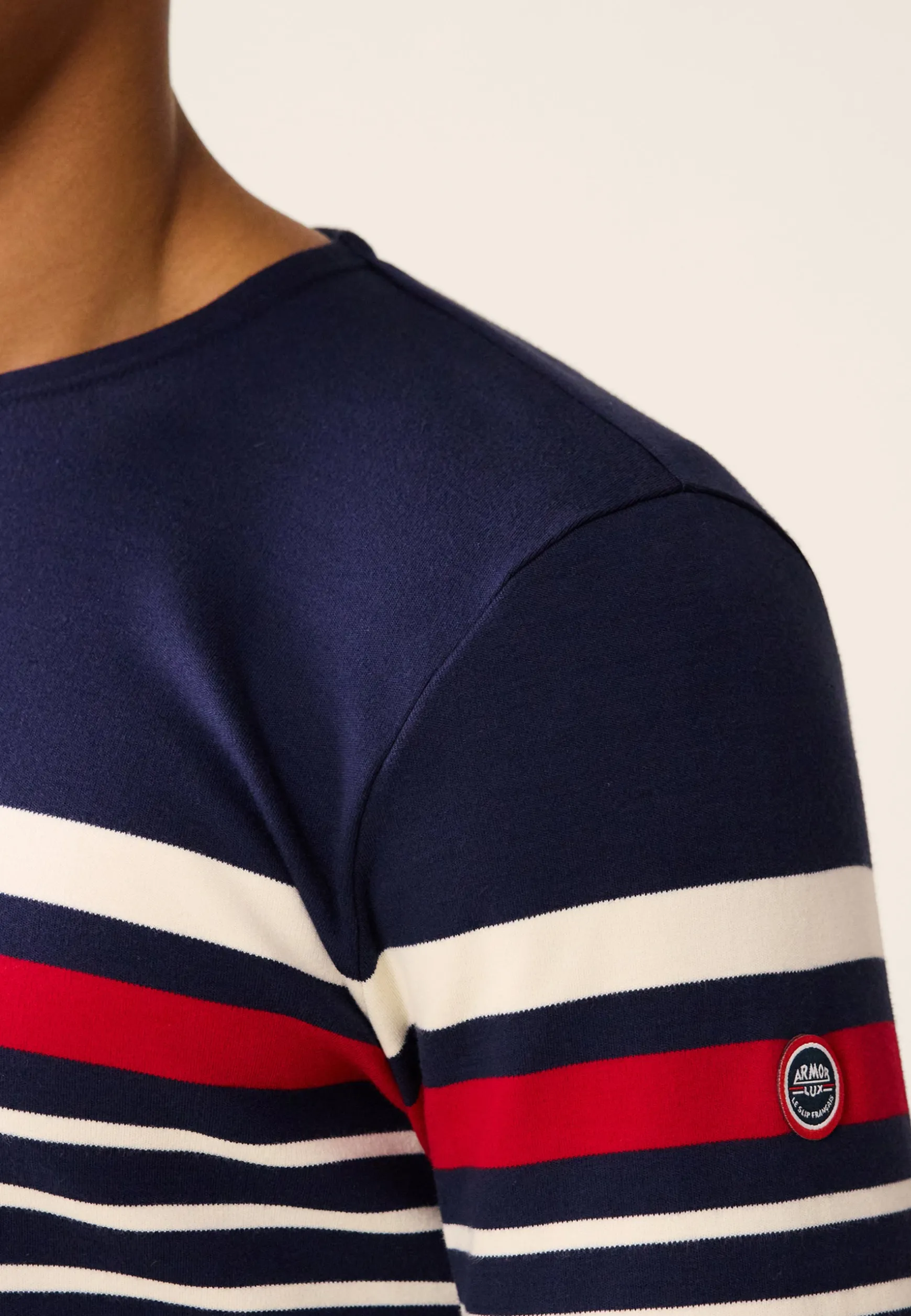 Le slip français T-shirt manches longues LSF x Armor Lux-Le Stiff- Marine Rouge<Homme Hauts | Collaboration Armor Lux ⚓